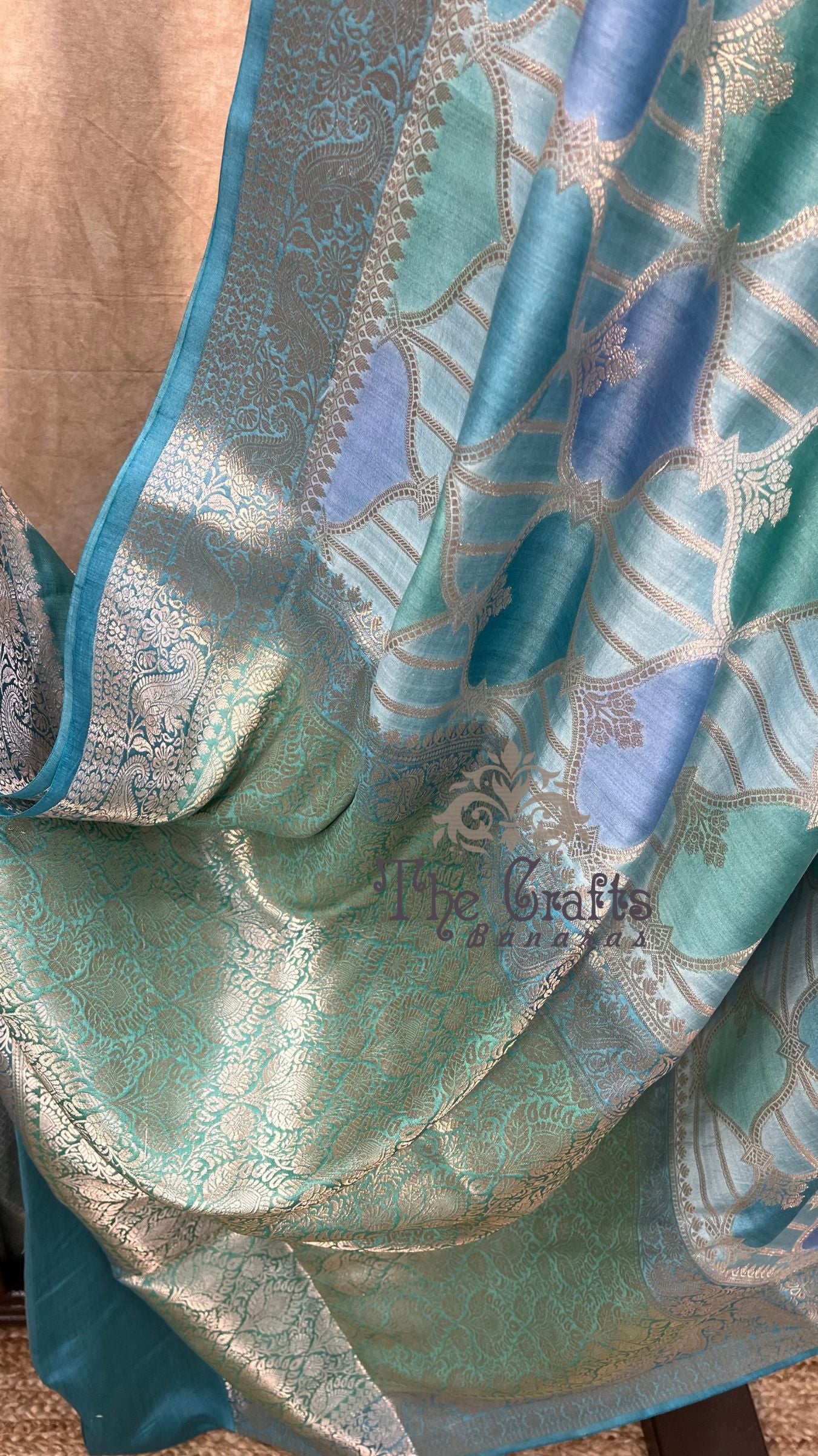 Pure Chiniya Silk Banarasi Saree