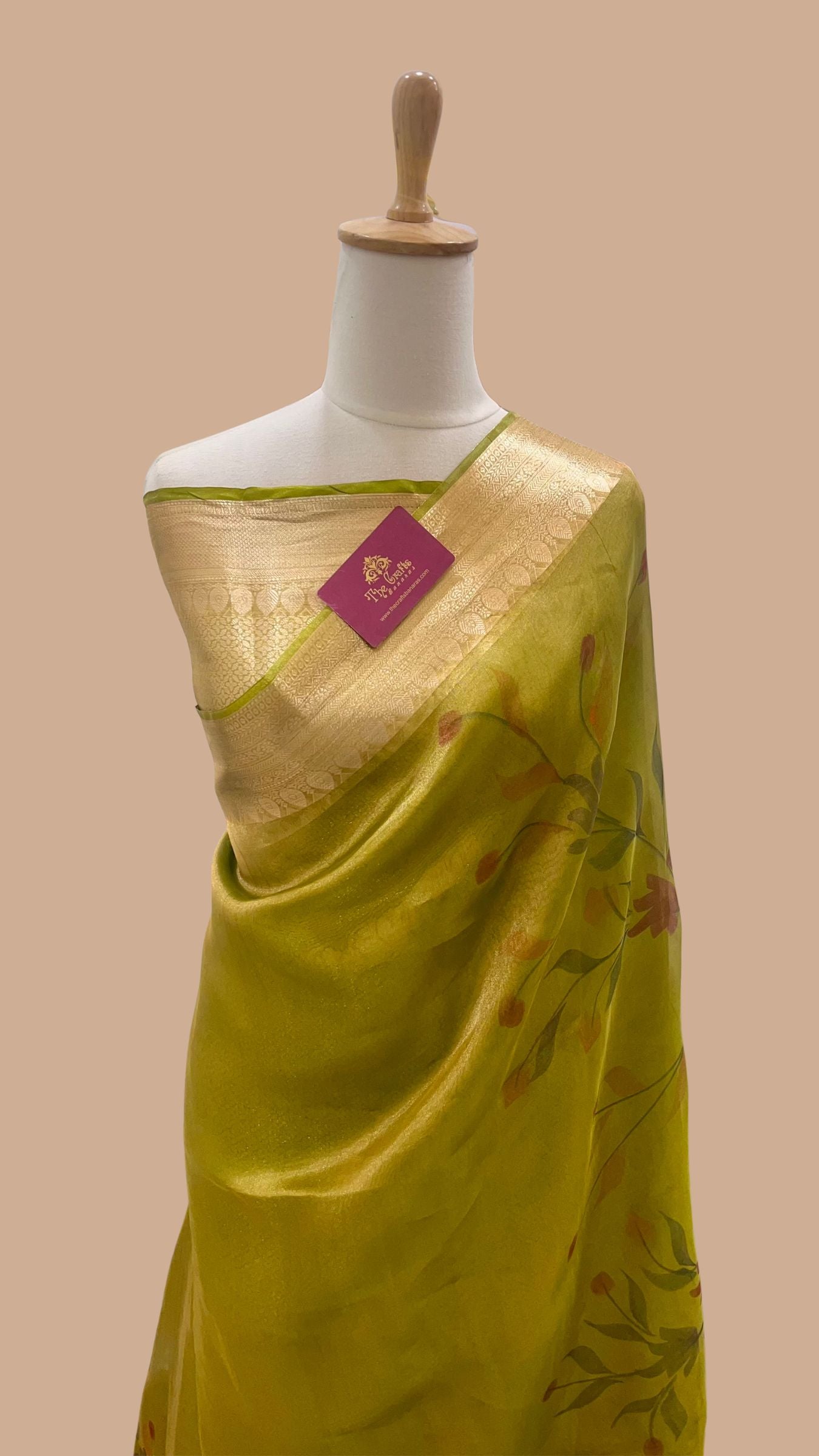Pure Kora Tissue Silk Banarasi Saree
