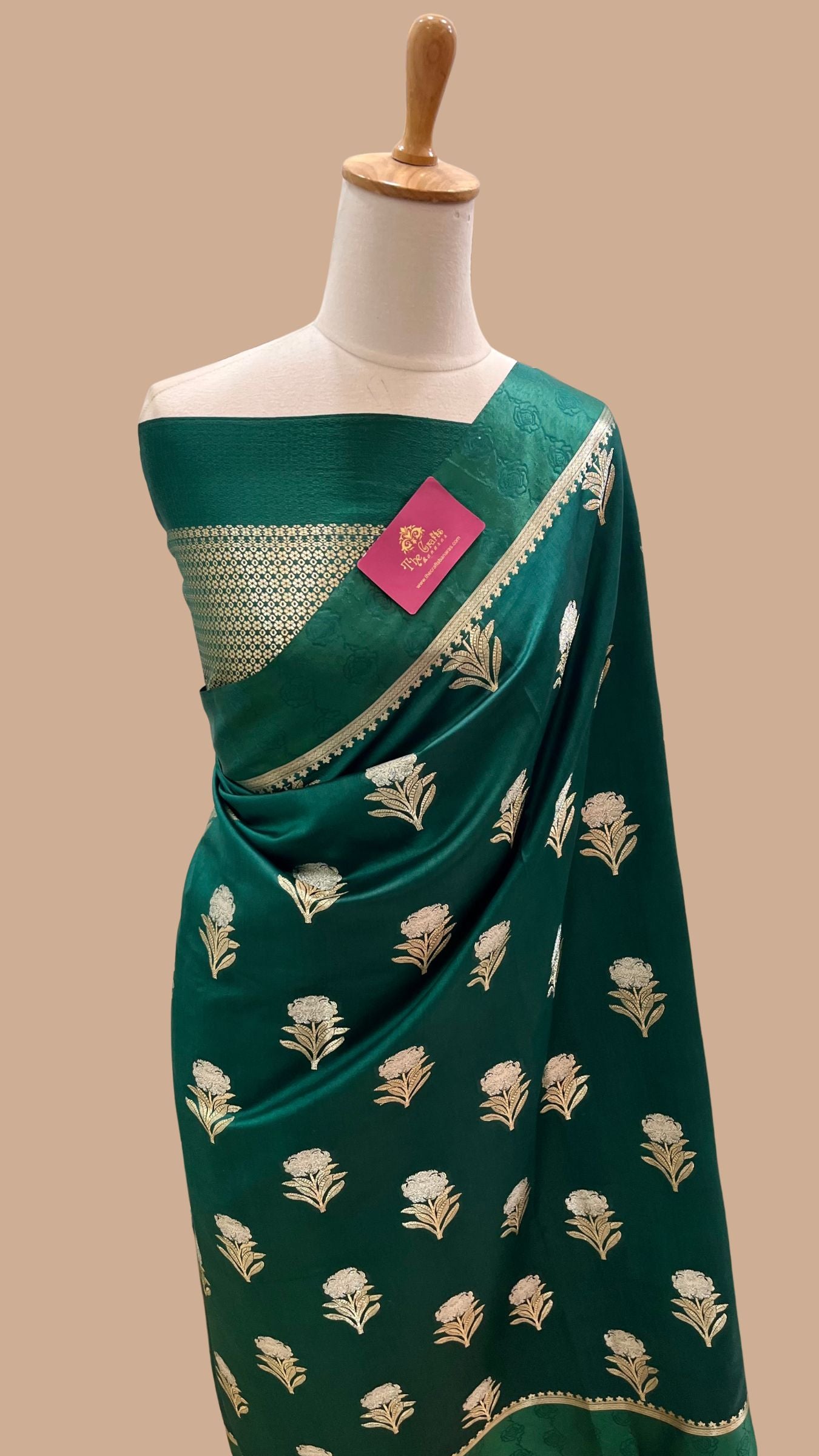 Pure Chiniya Silk Banarasi Saree