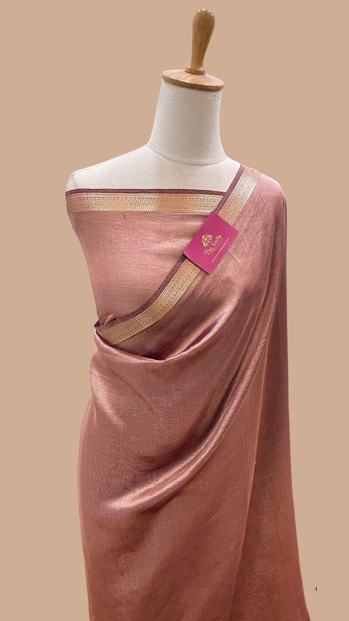 Pure Kora Tissue Silk Banarasi Saree