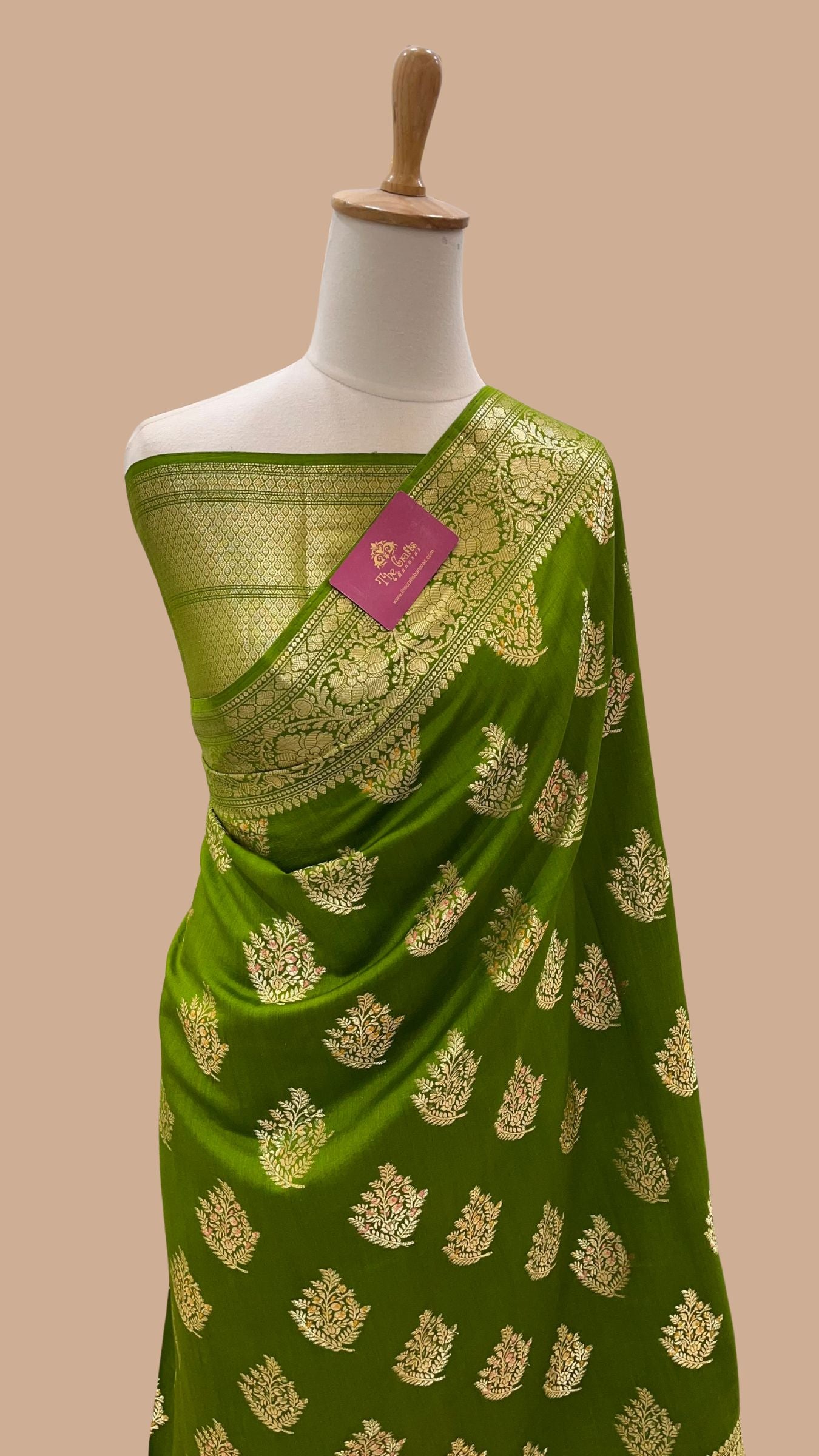 Pure Chiniya Silk Banarasi Saree