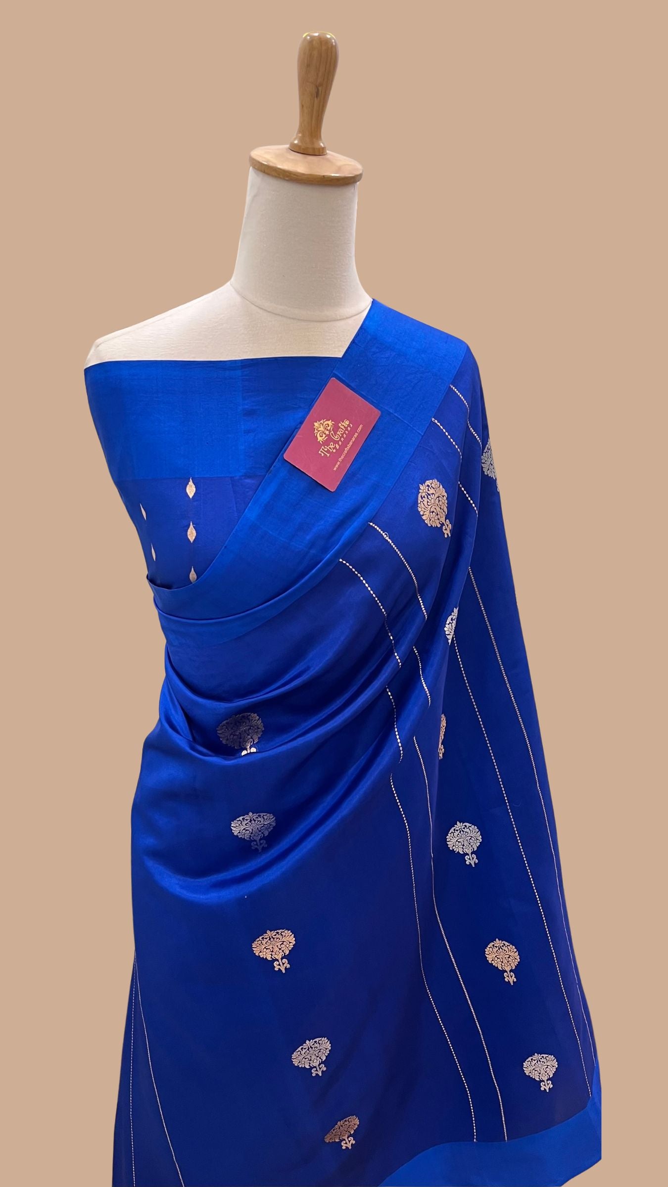 Pure Mango Silk Handloom Banarasi Saree