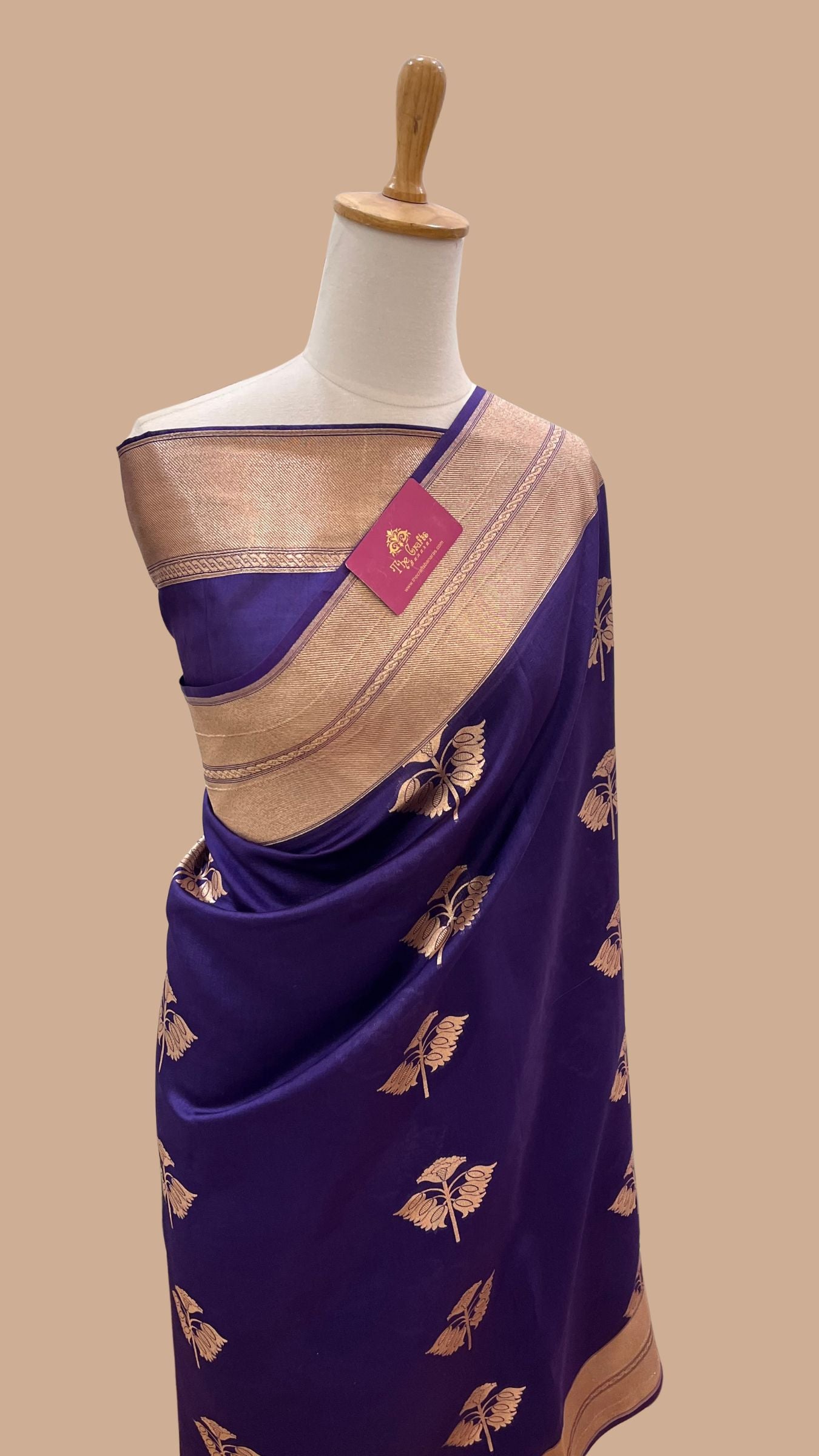 Pure Mango Silk Banarasi Saree