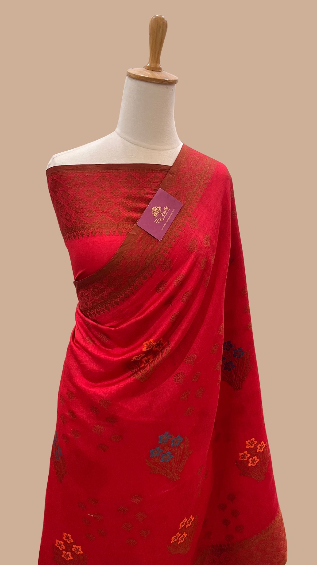 Pure Chiniya Silk Banarasi Saree
