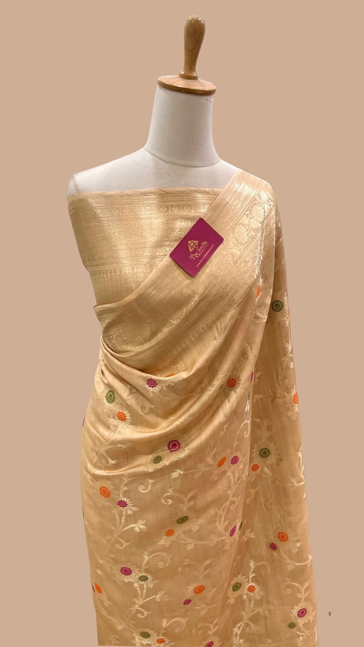 Pure Chiniya Silk Banarasi Saree