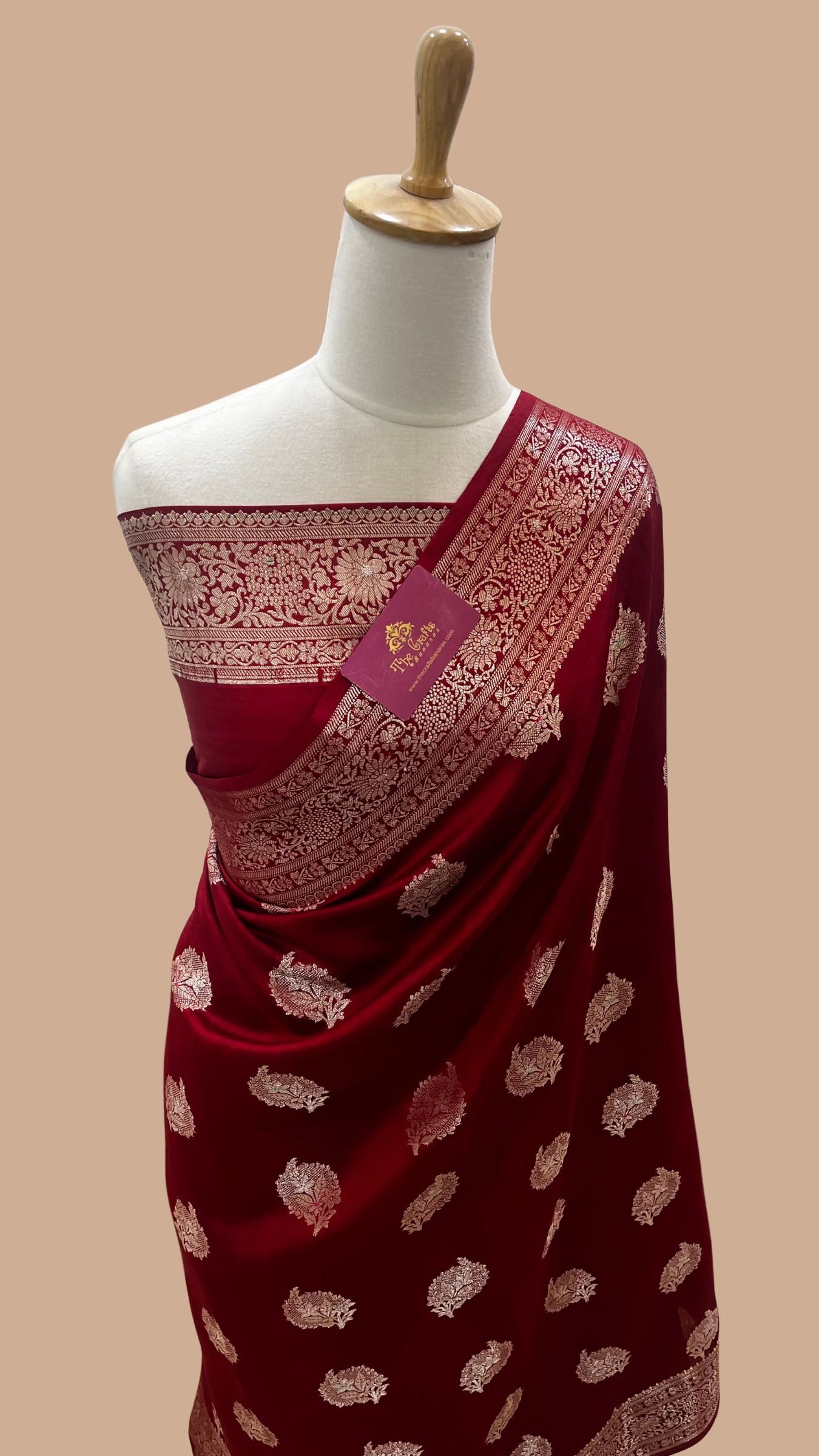 Pure Chiniya Silk Banarasi Saree
