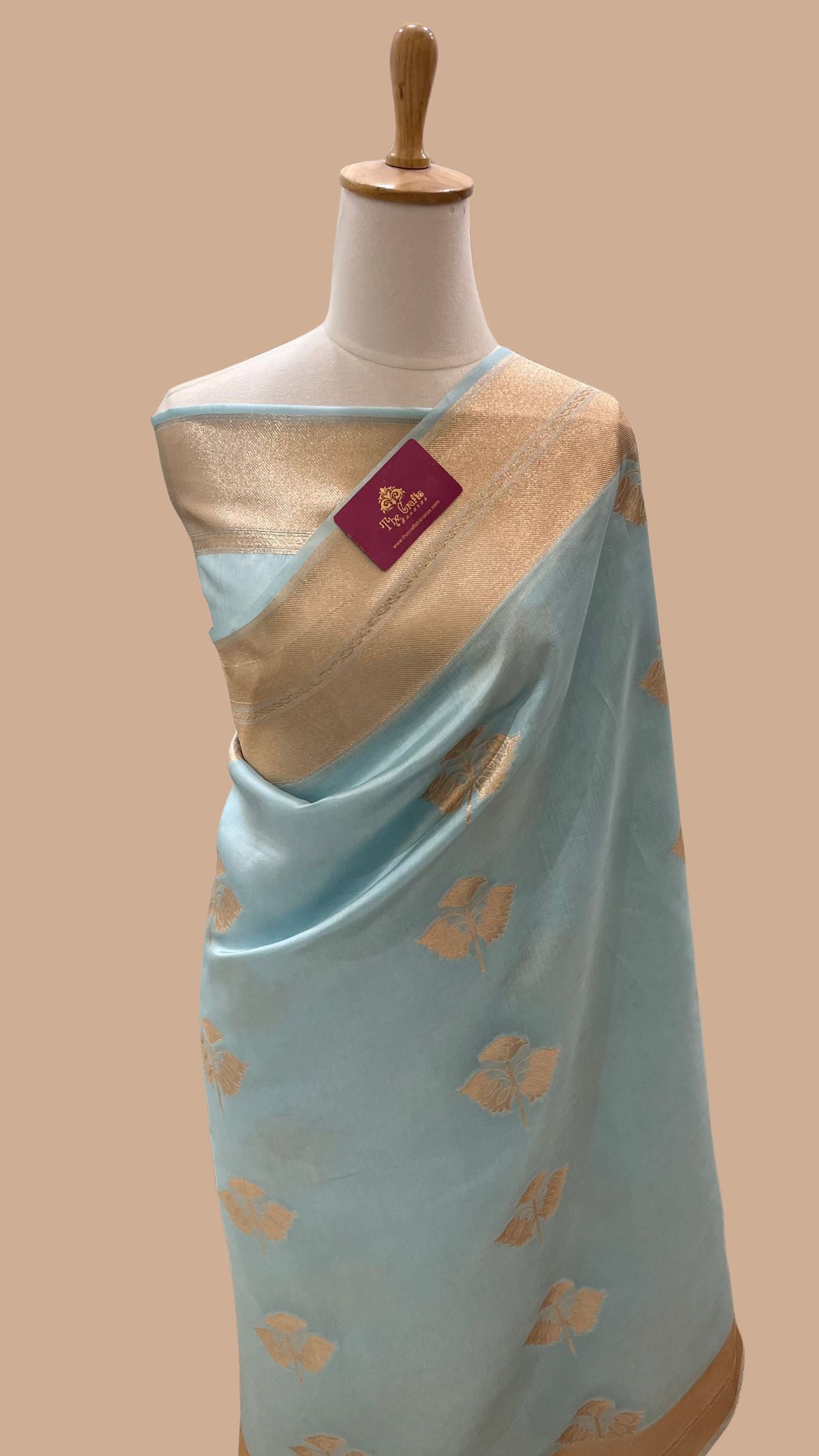 Pure Mango Silk Banarasi Saree