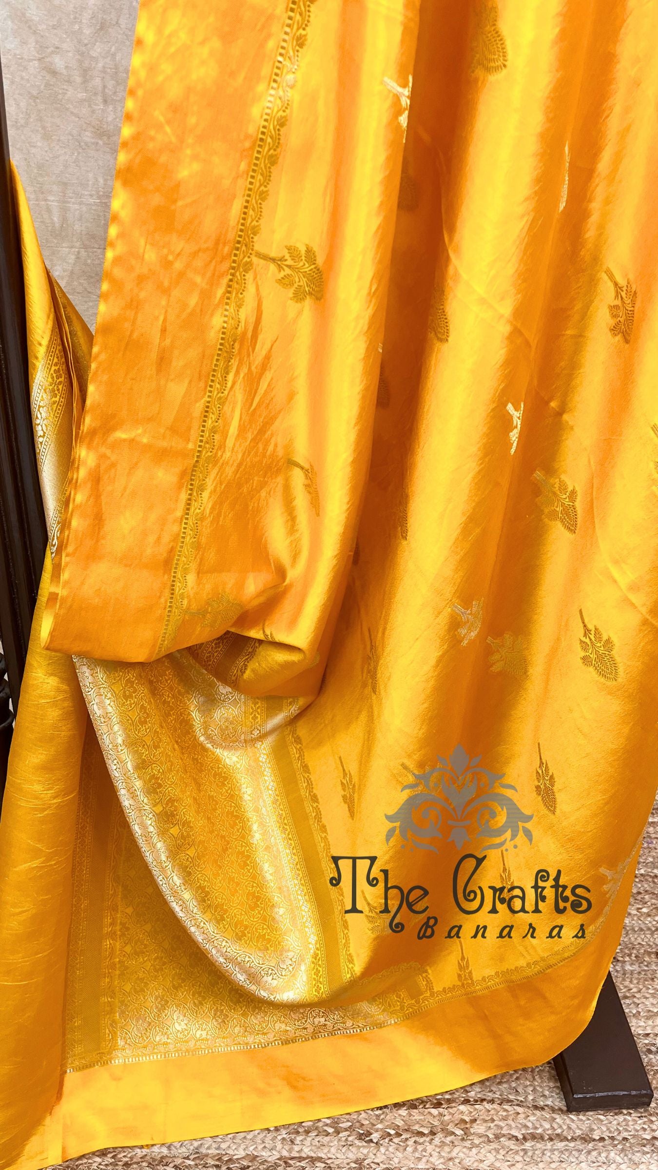 Pure Mango Silk Banarasi Saree