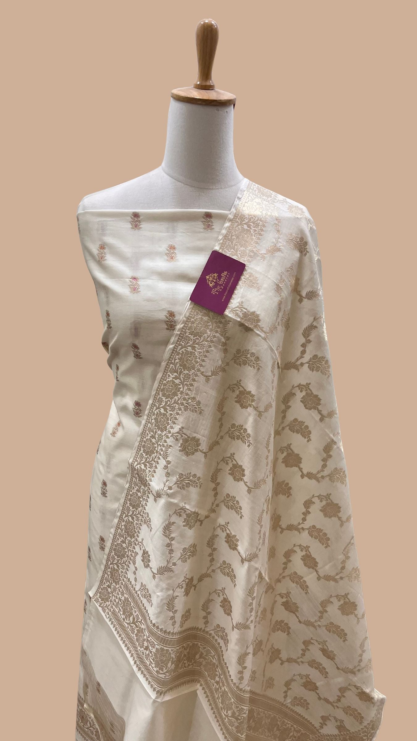 Pure Chiniya Silk Banarasi Dress Material