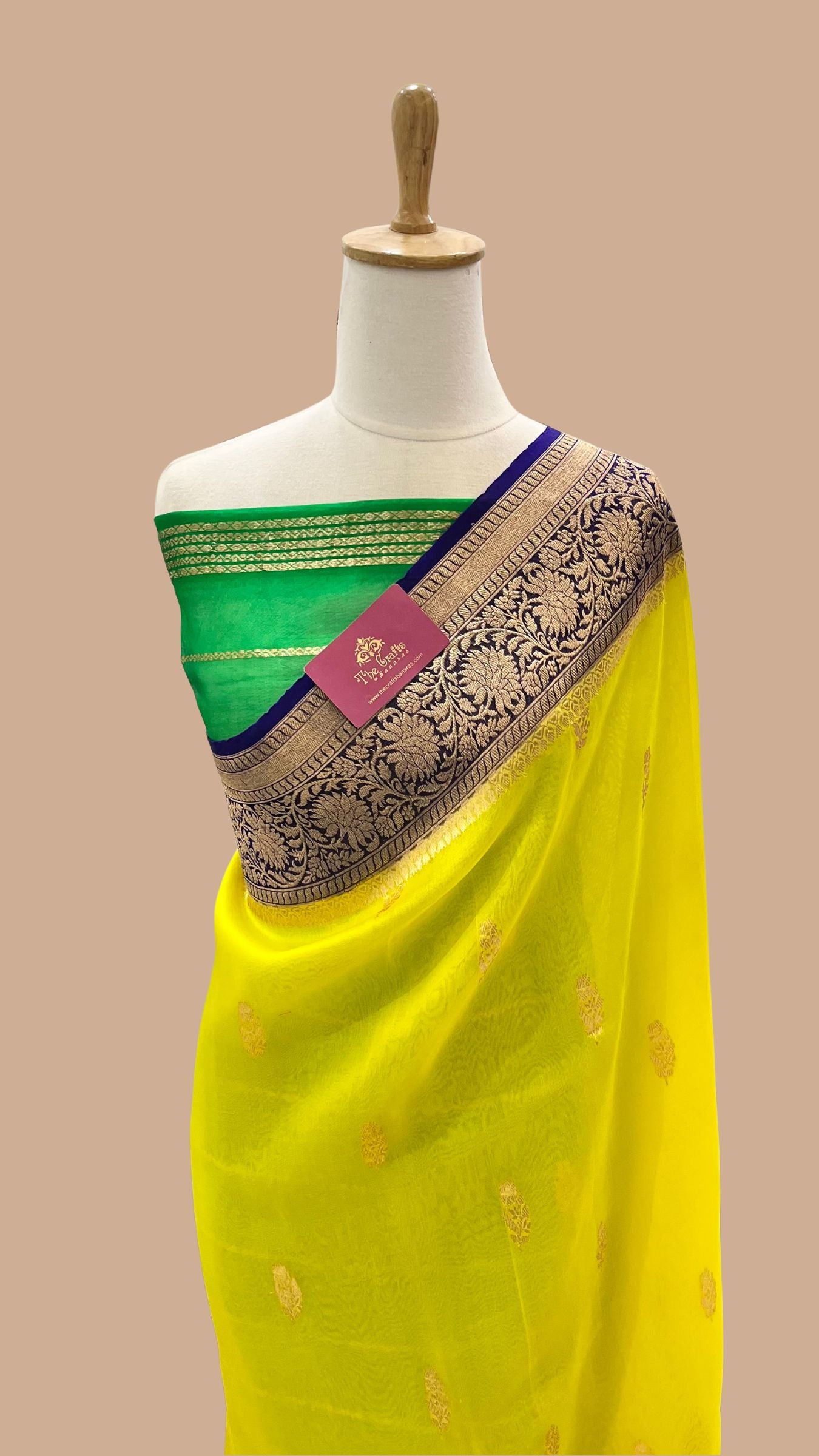 Pure Kora Silk Handloom Banarasi Saree