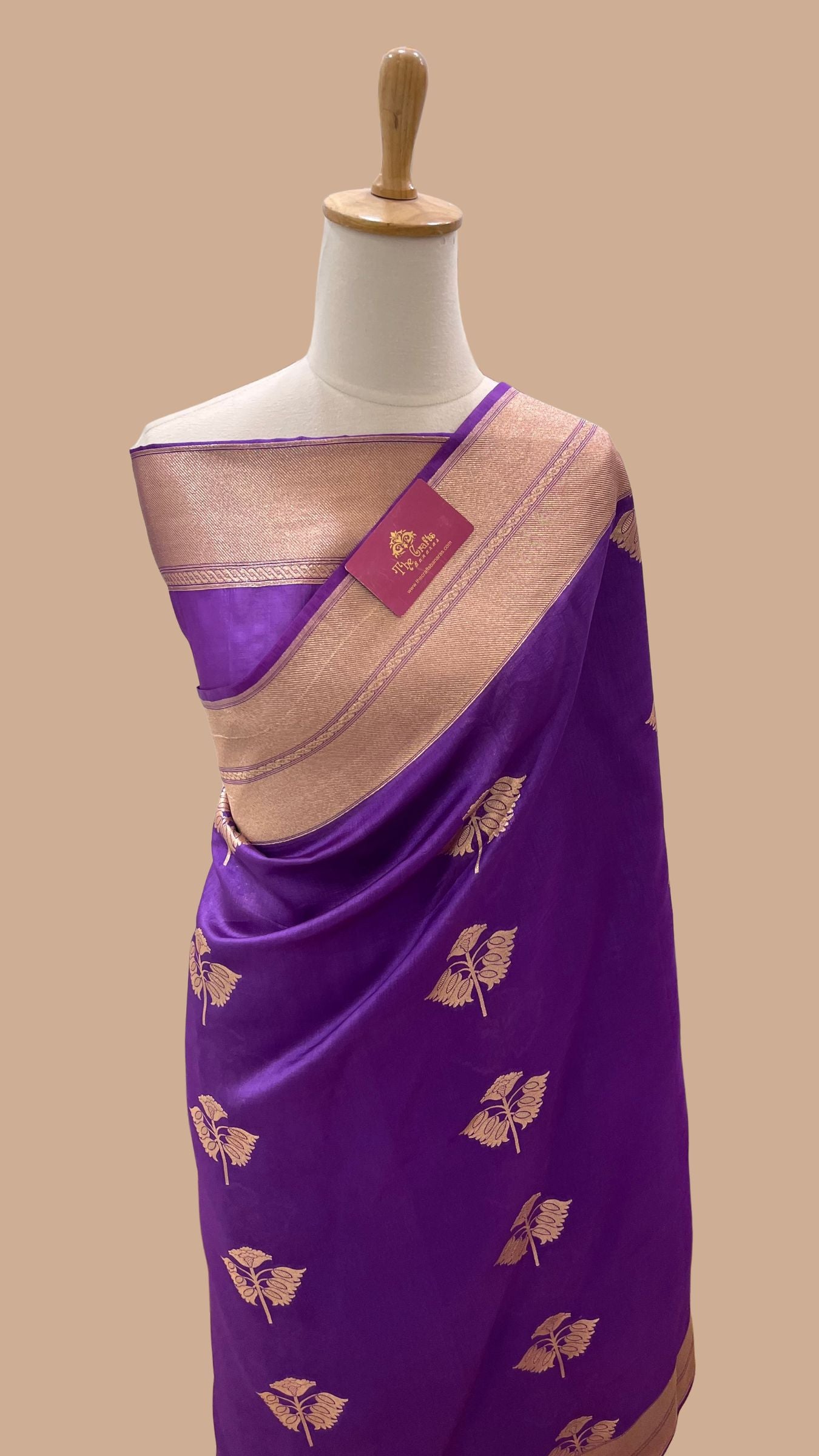 Pure Mango Silk Banarasi Saree