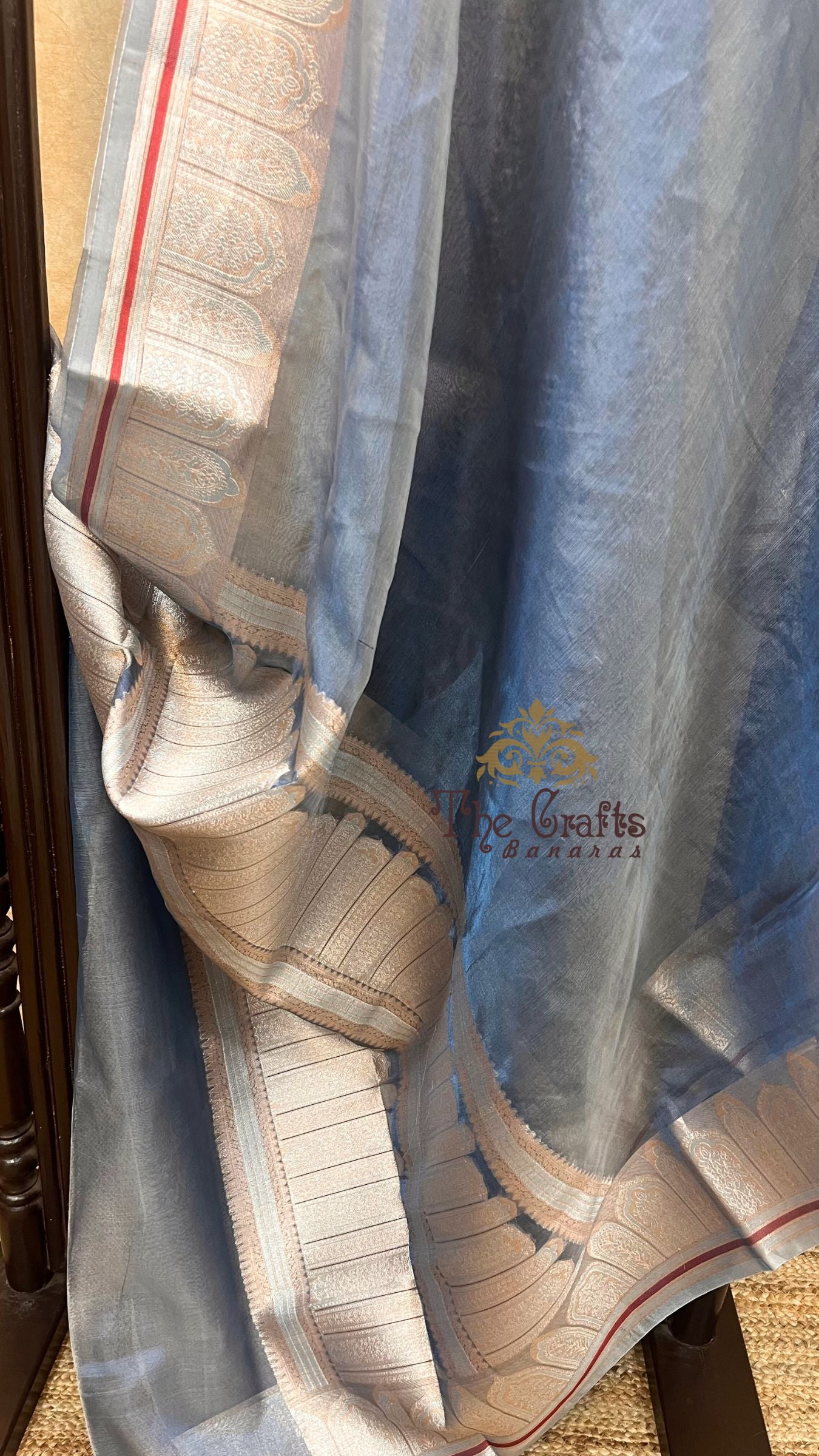 Pure Kora Silk Handloom Banarasi Saree
