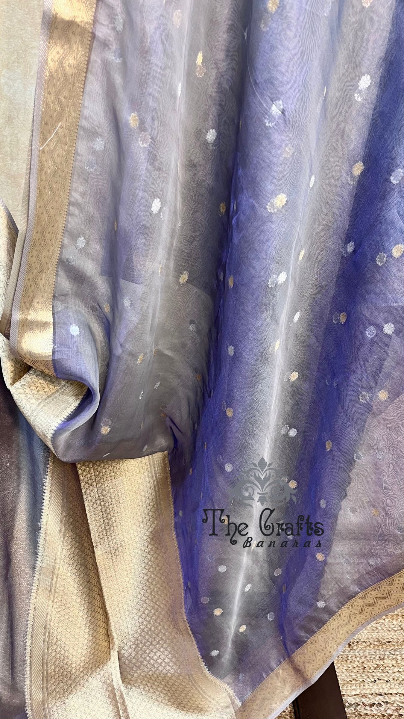 Pure Kora Tissue Silk Banarasi Saree