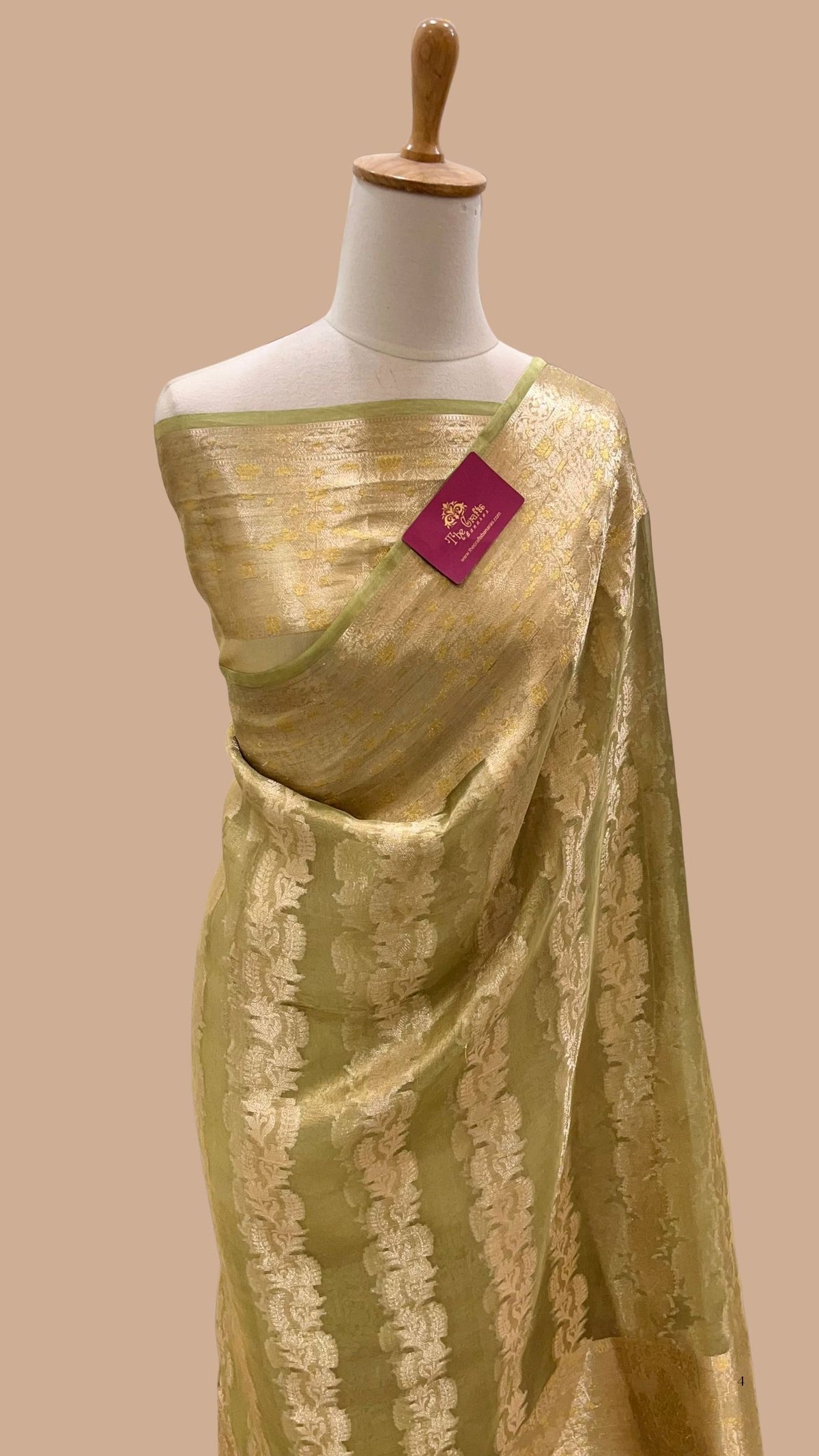 Pure Kora Tissue Silk Banarasi Saree