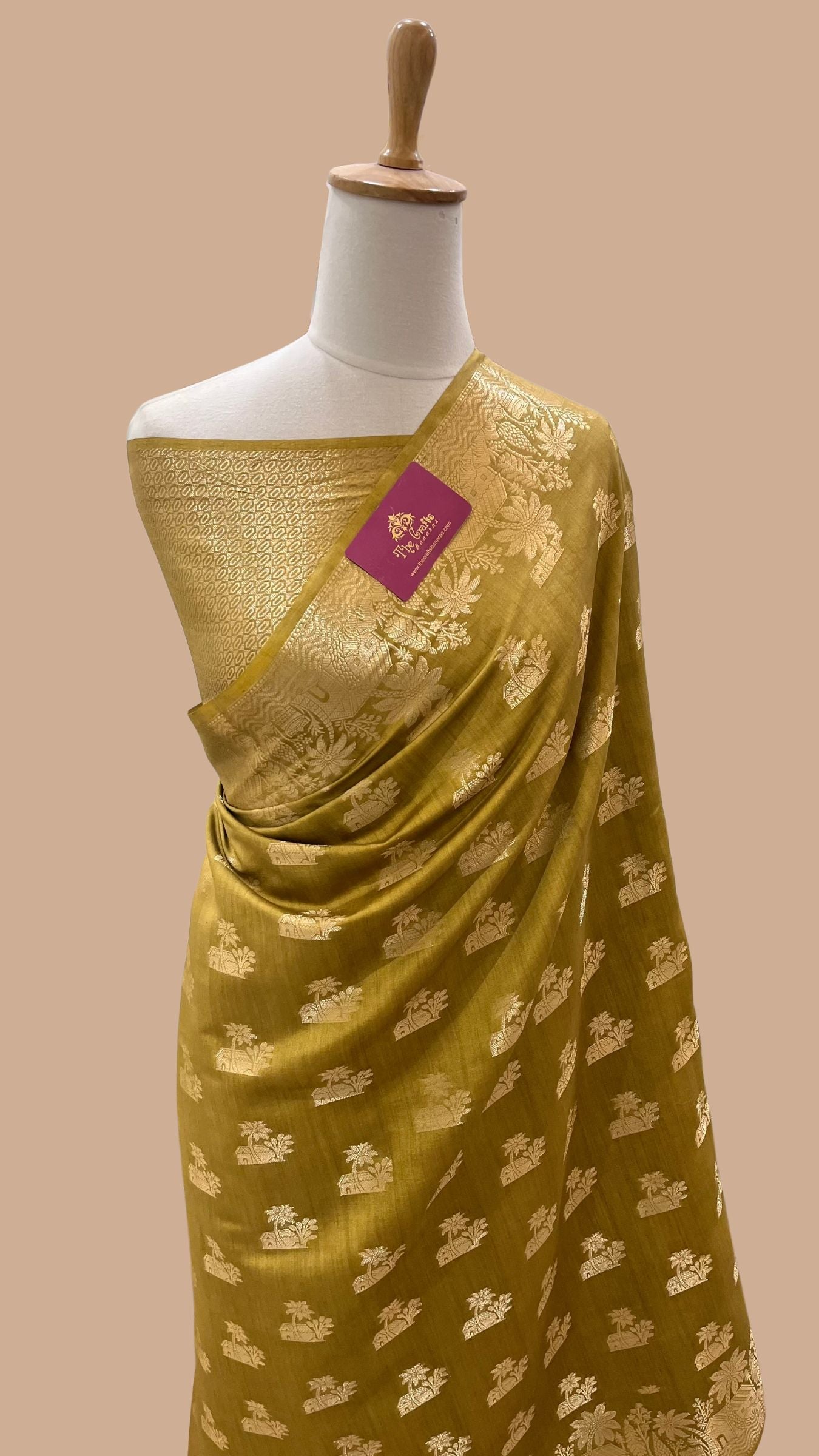 Pure Chiniya Silk Banarasi Saree