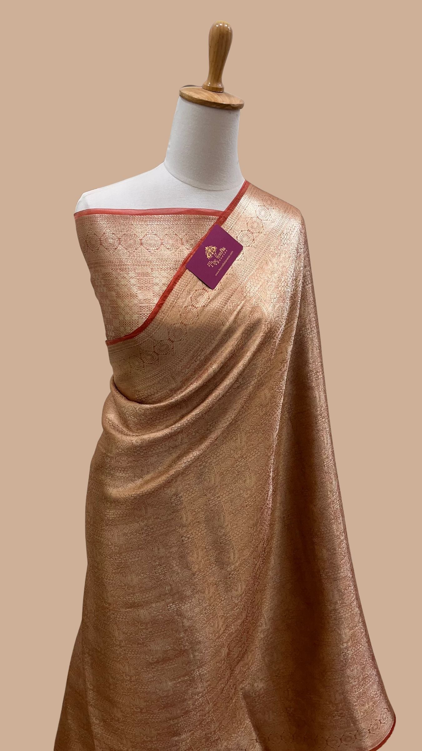 Pure Tissue Brocade Banarasi Saree