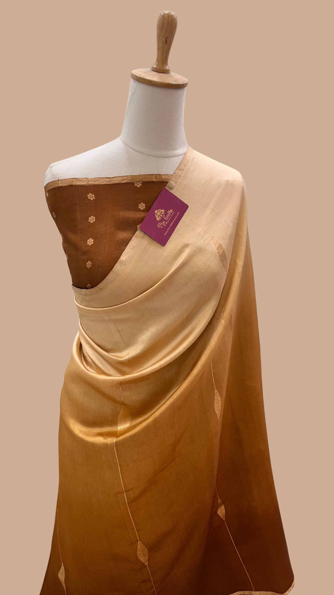 Pure Mango Silk Handloom Banarasi Saree