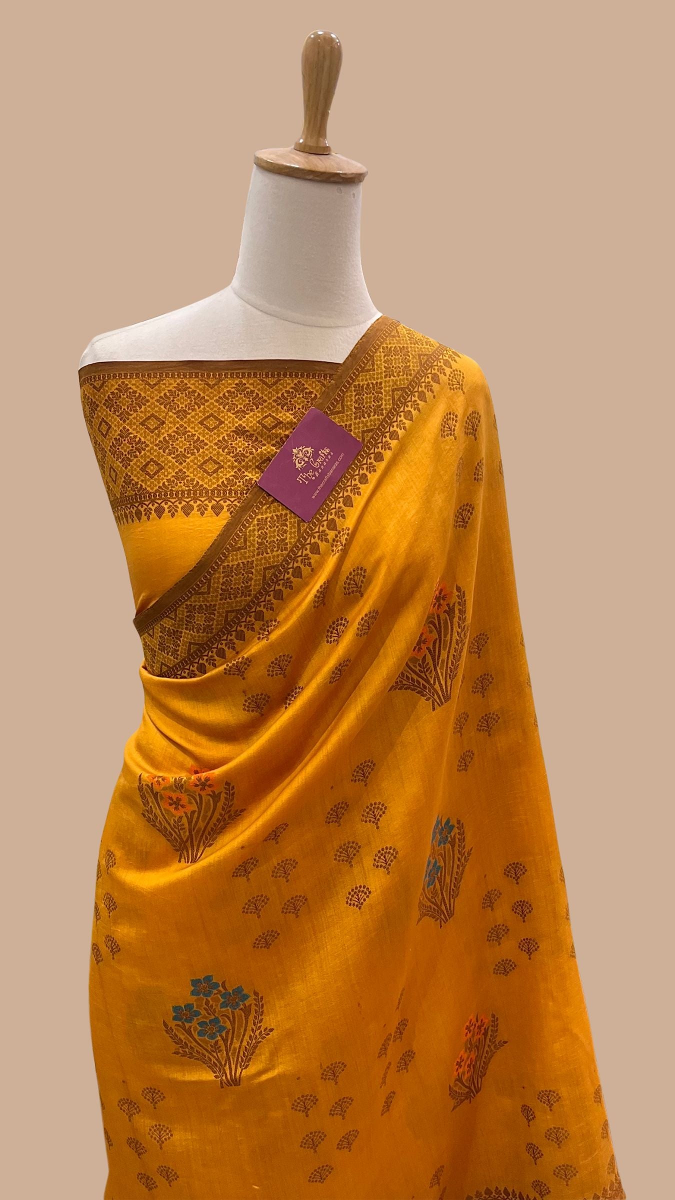 Pure Chiniya Silk Banarasi Saree