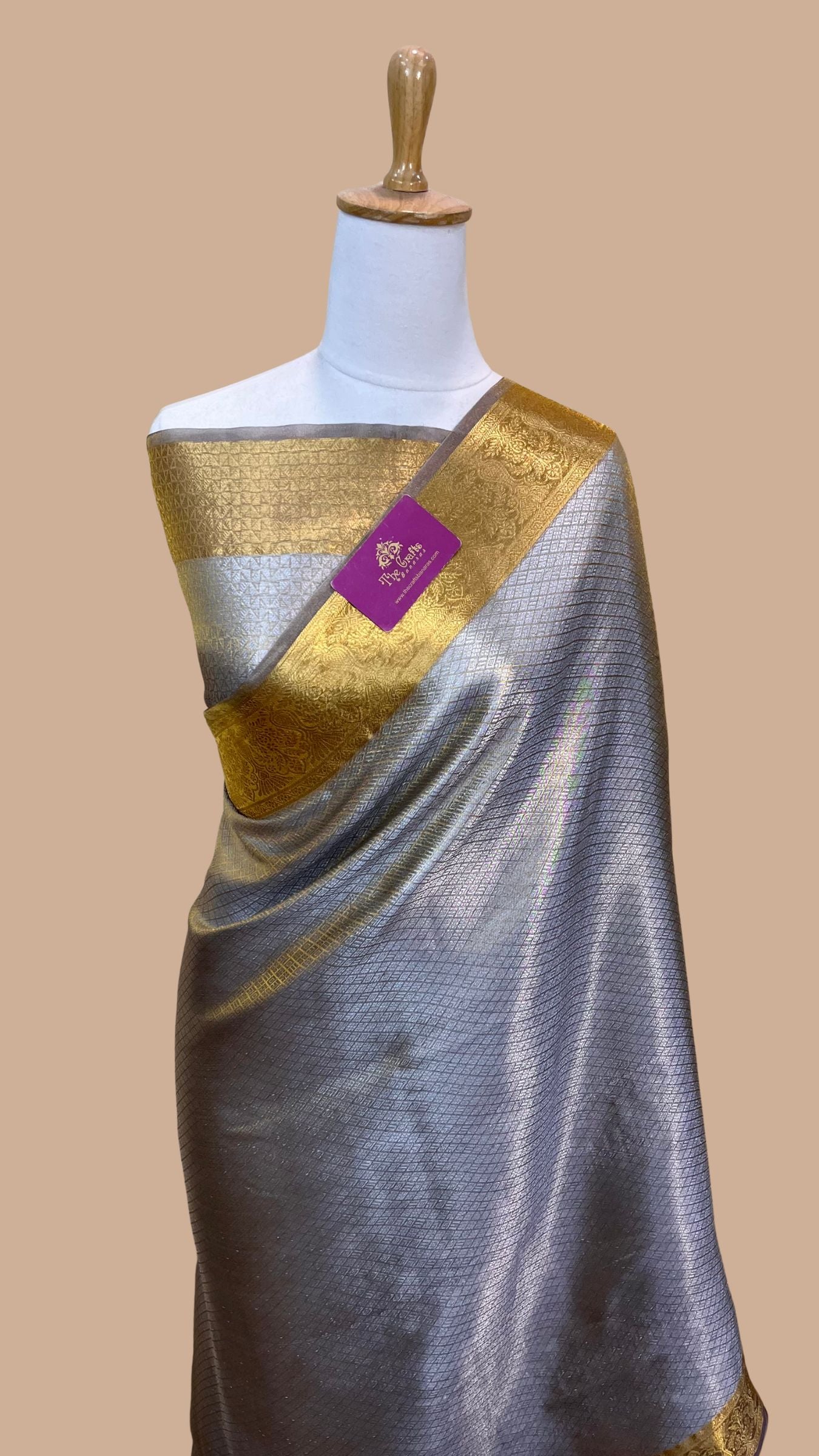 Pure Tissue Silk Brocade Banarasi Saree