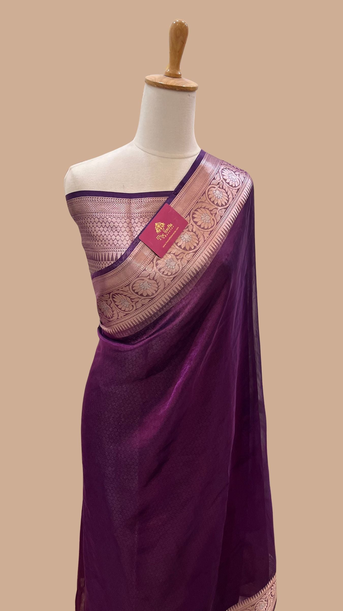 Pure Kora Tissue Silk Banarasi Saree