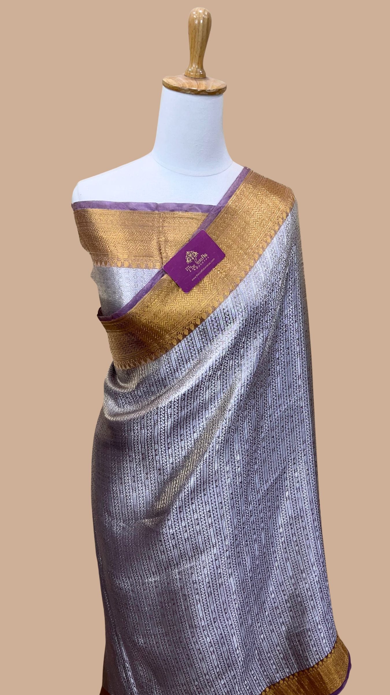 Pure Tissue Silk Brocade Banarasi Saree