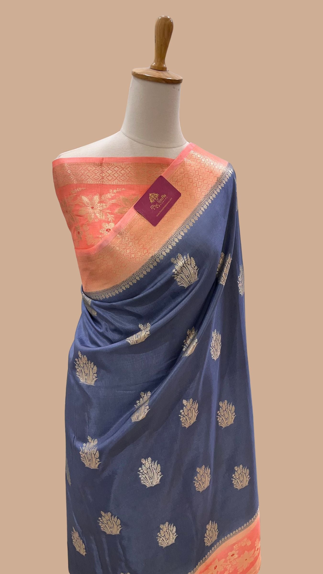 Pure Viscose Silk Banarasi Saree
