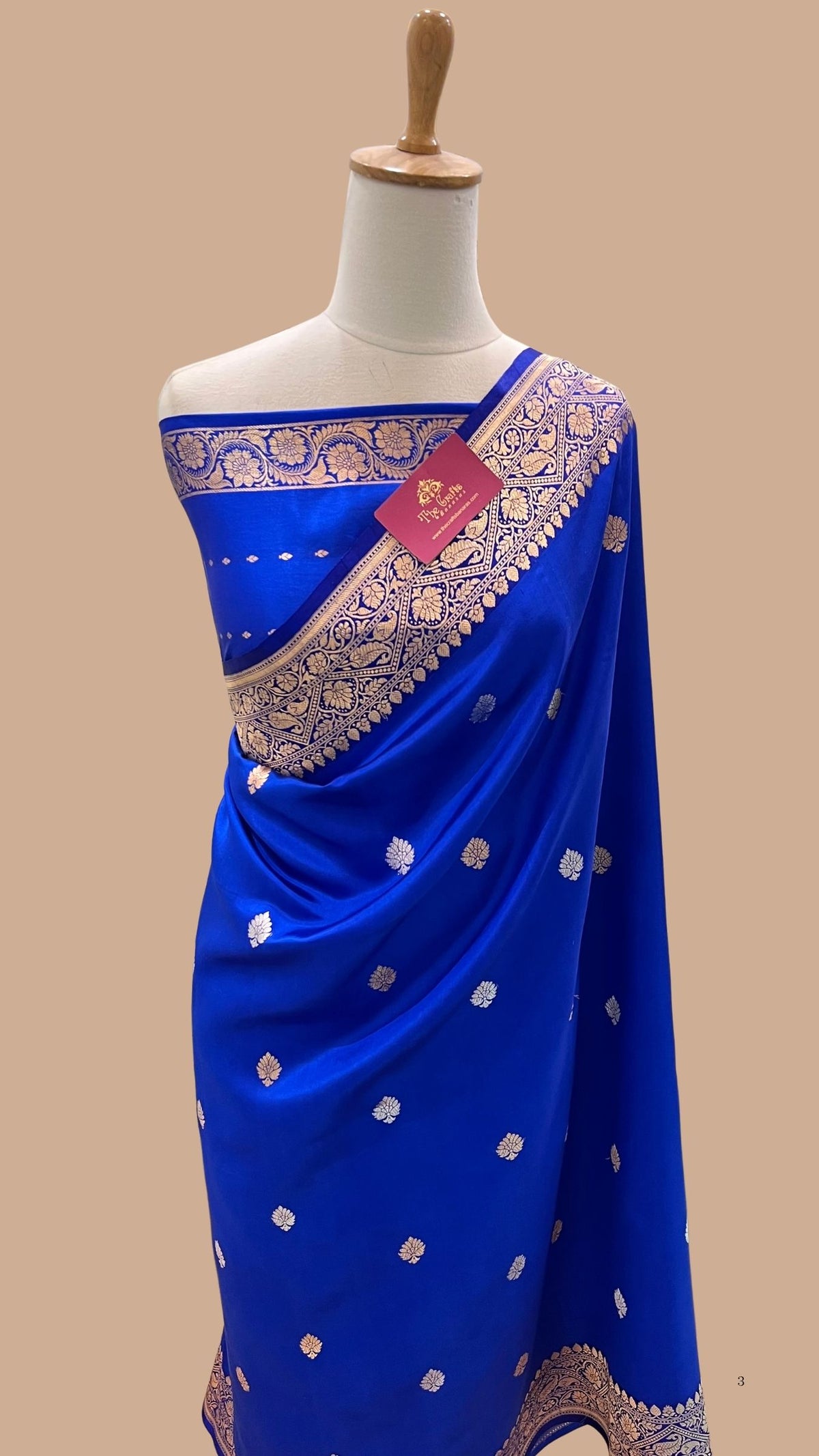 Pure Mango Silk Handloom Banarasi Saree