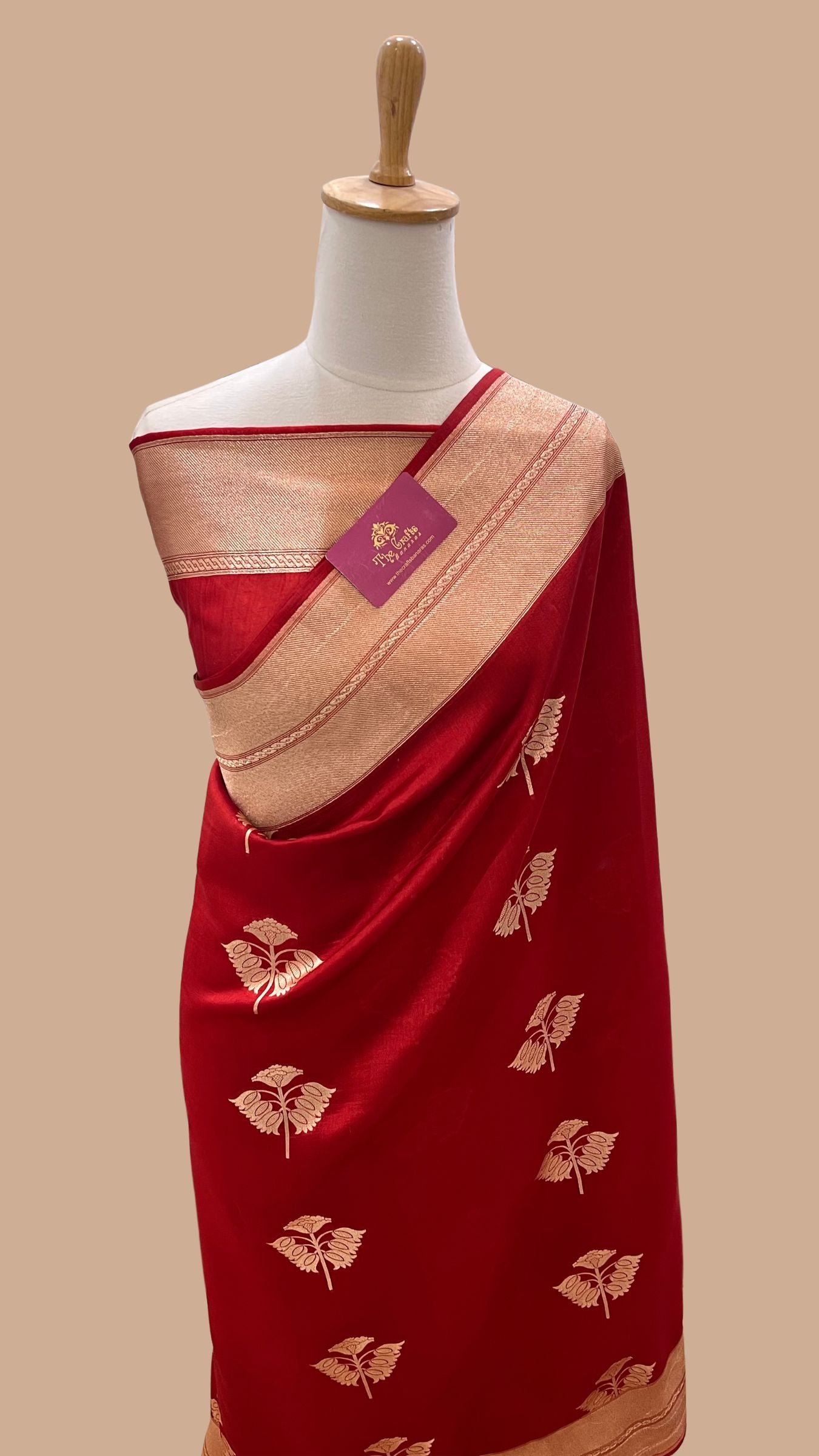 Pure Mango Silk Banarasi Saree