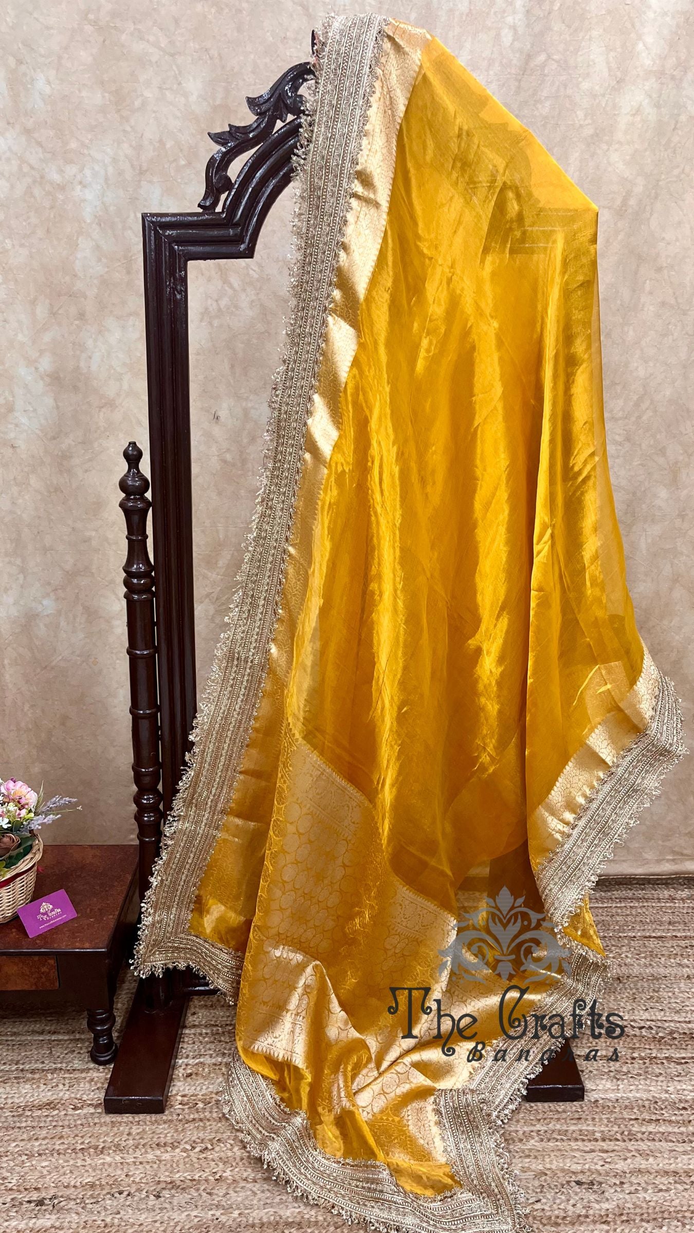 Pure Kora Tissue Silk Banarasi Saree