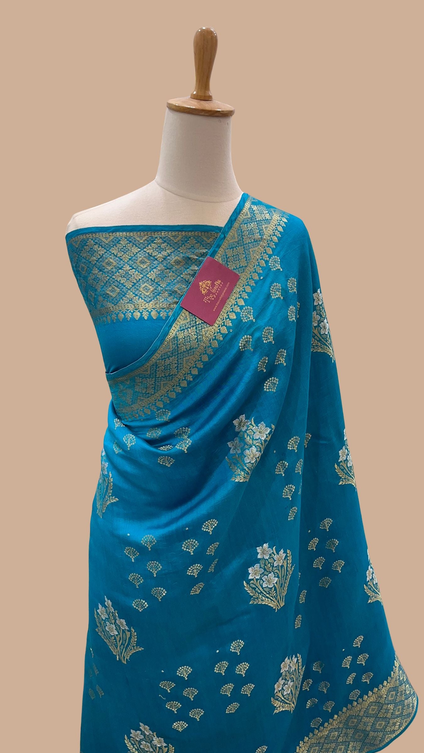 Pure Chiniya Silk Banarasi Saree