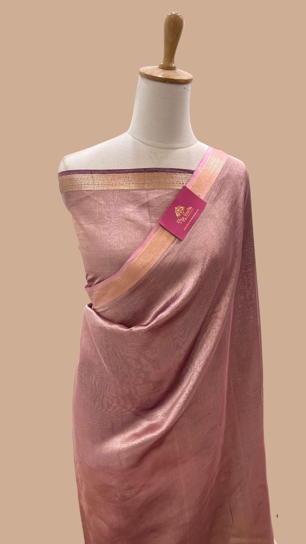 Pure Kora Tissue Silk Banarasi Saree