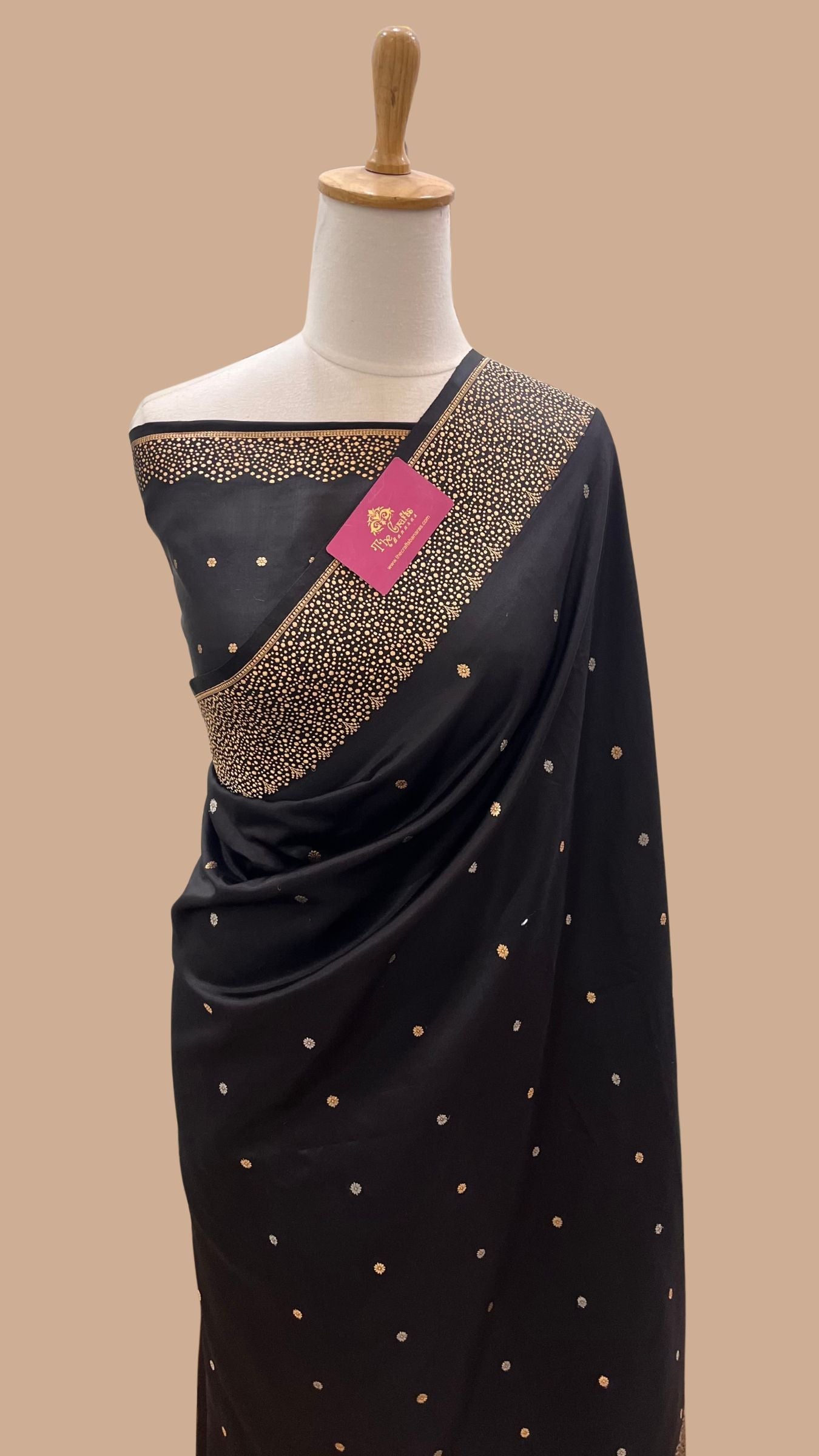Pure Mango Silk Handloom Banarasi Saree
