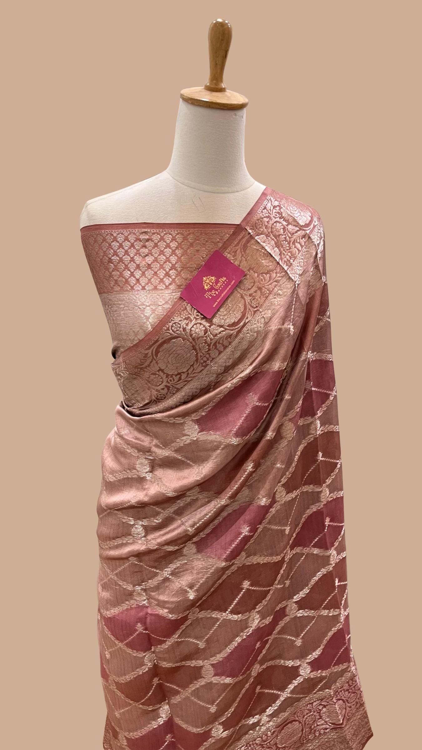 Pure Chiniya Silk Banarasi Saree