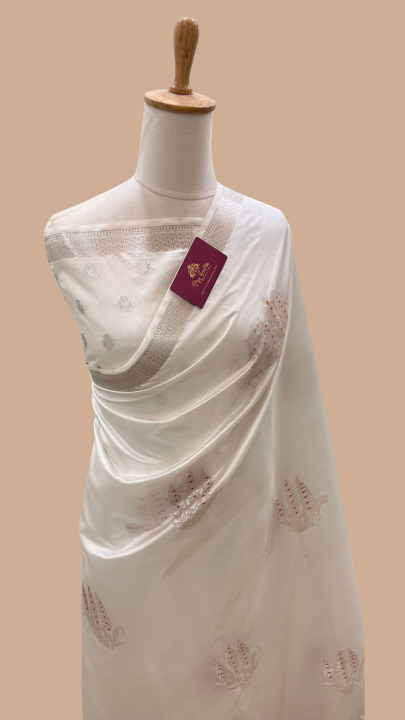Pure Mango Silk Handloom Banarasi Saree