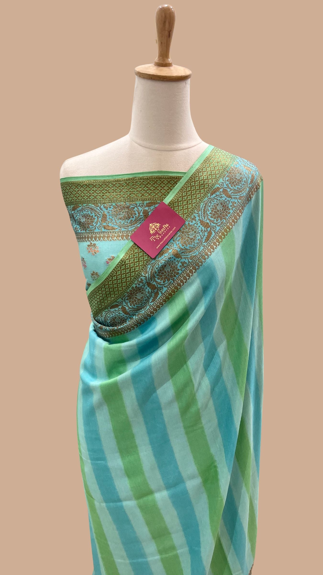 Pure Munga Silk Banarasi Saree