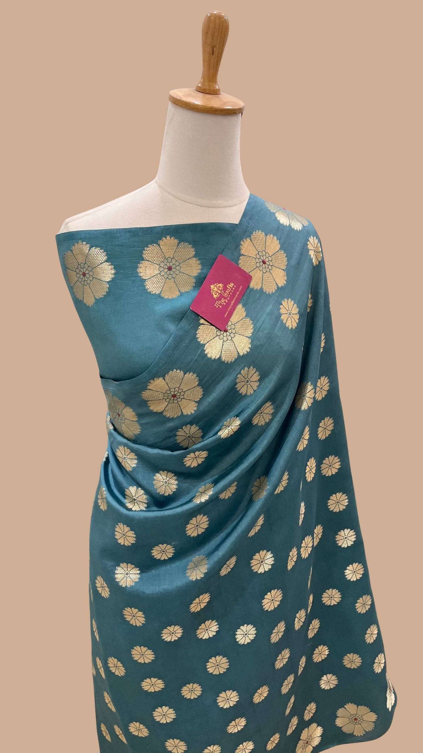 Pure Mango Silk Banarasi Saree
