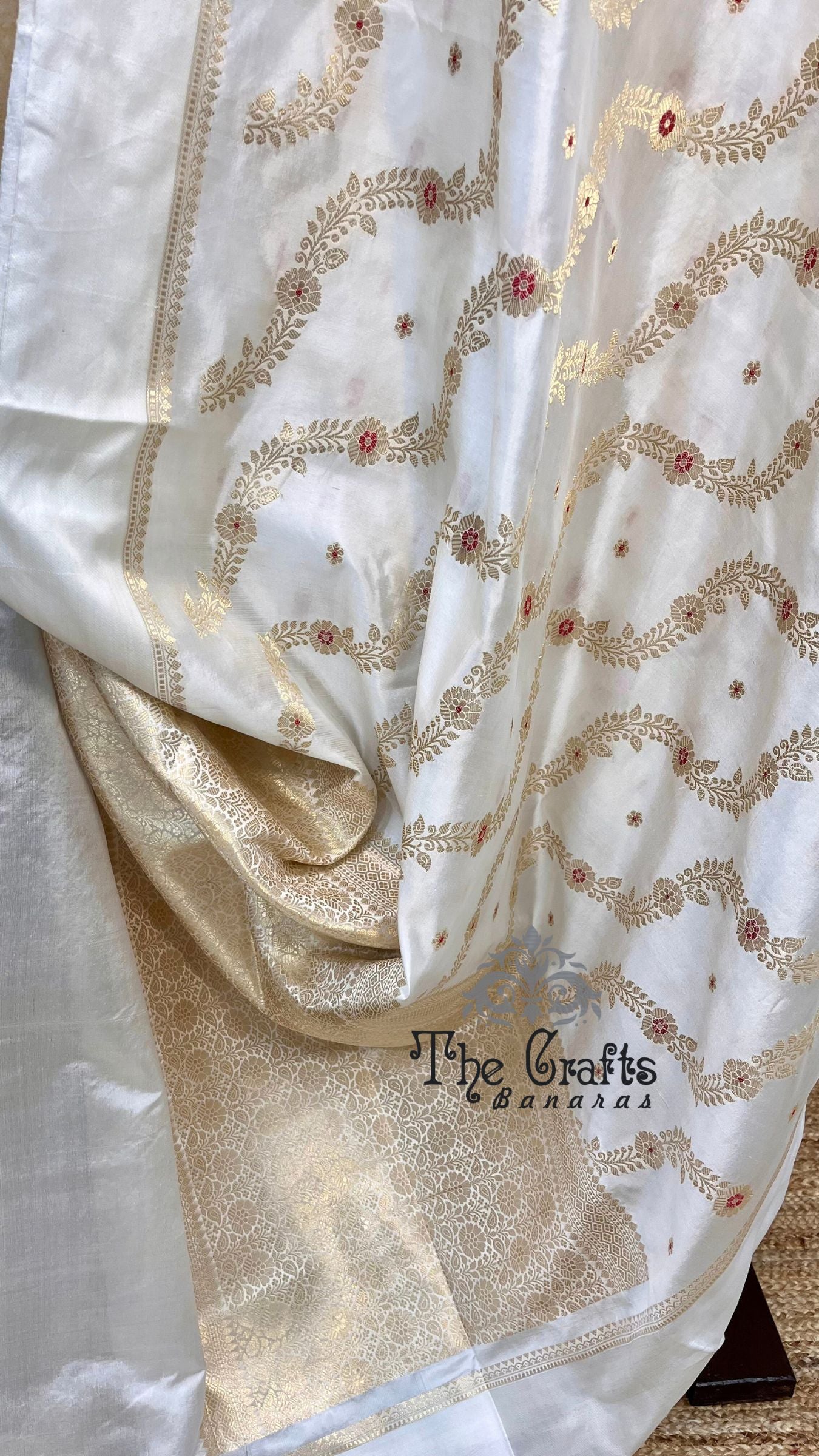 Pure Mango Silk Banarasi Saree