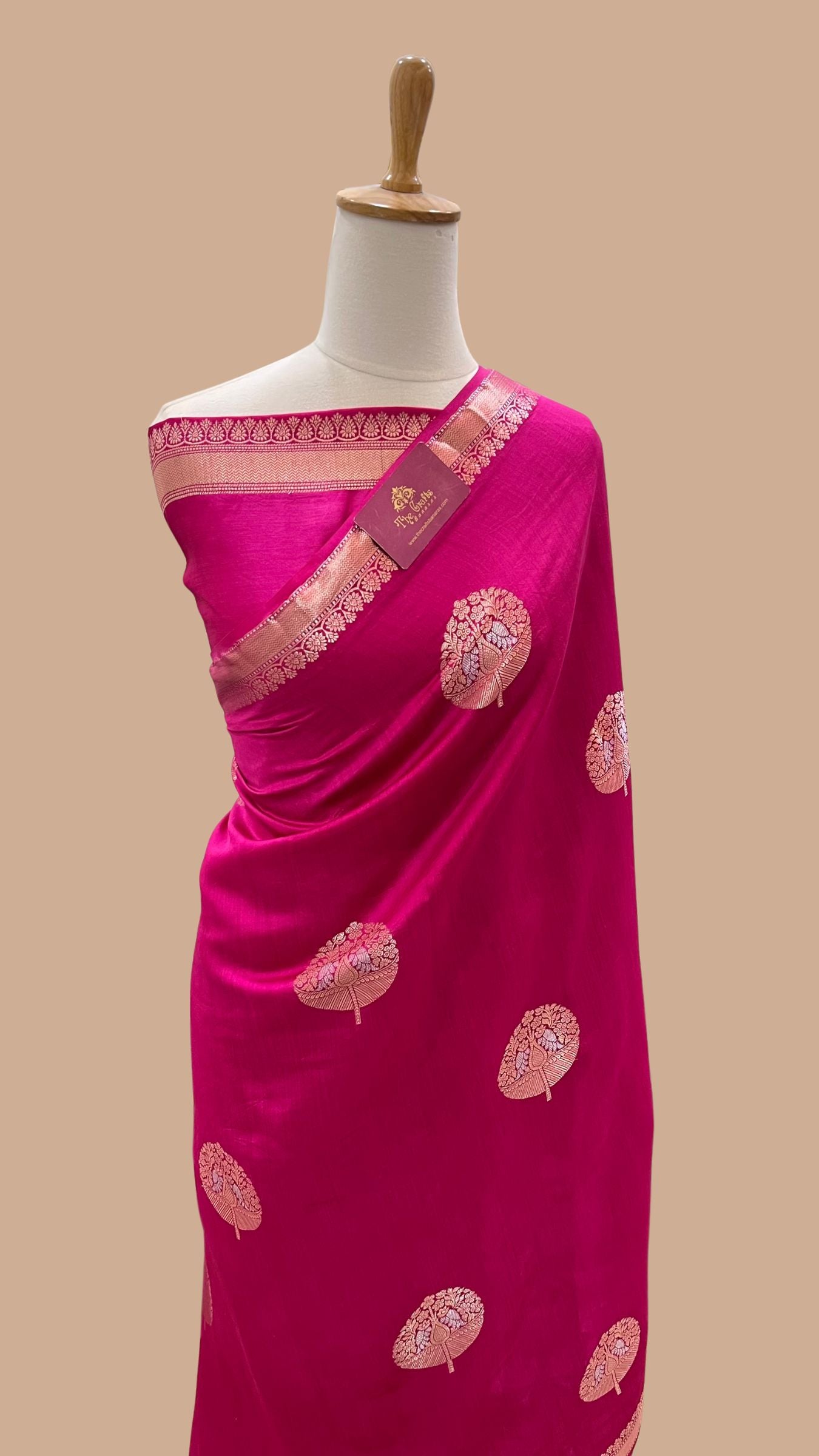 Pure Chiniya Silk Banarasi Saree