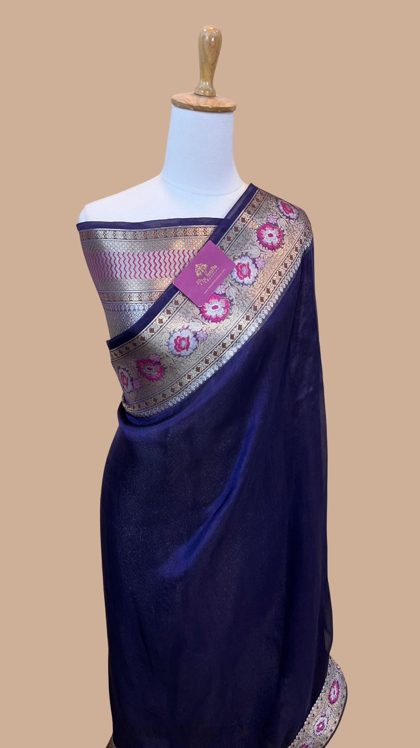 Pure Kora Tissue Silk Banarasi Saree
