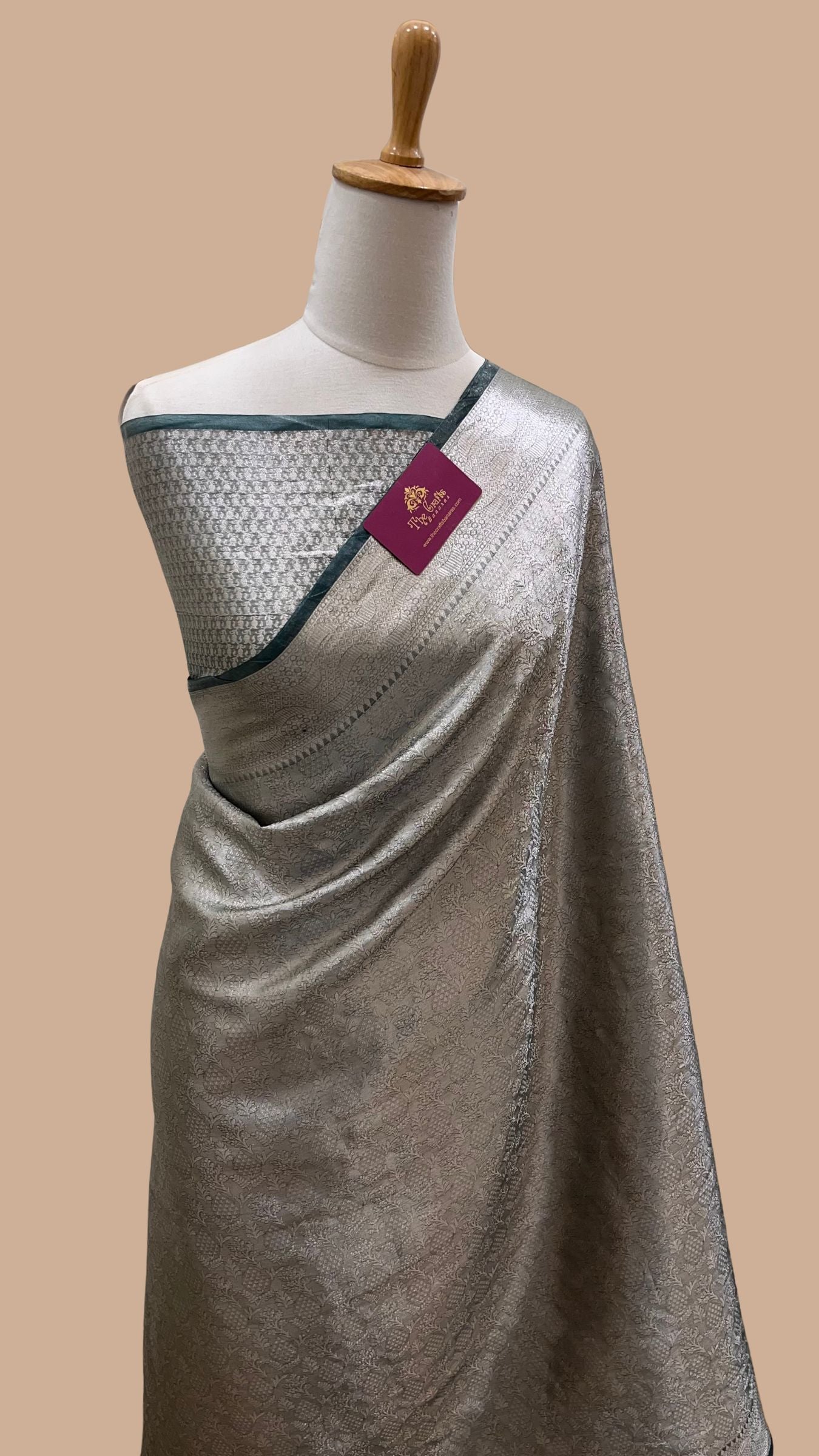 Pure Tissue Brocade Banarasi Saree