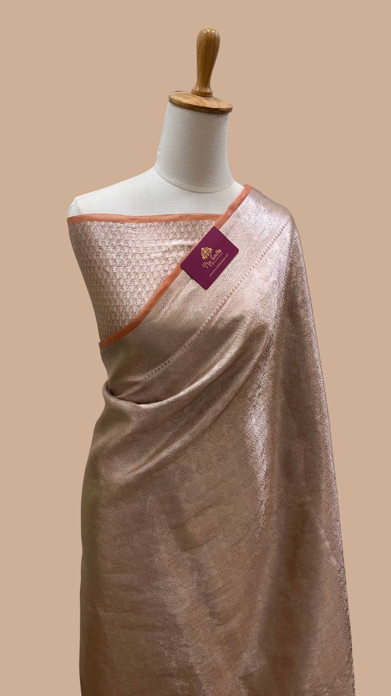 Pure Tissue Brocade Banarasi Saree