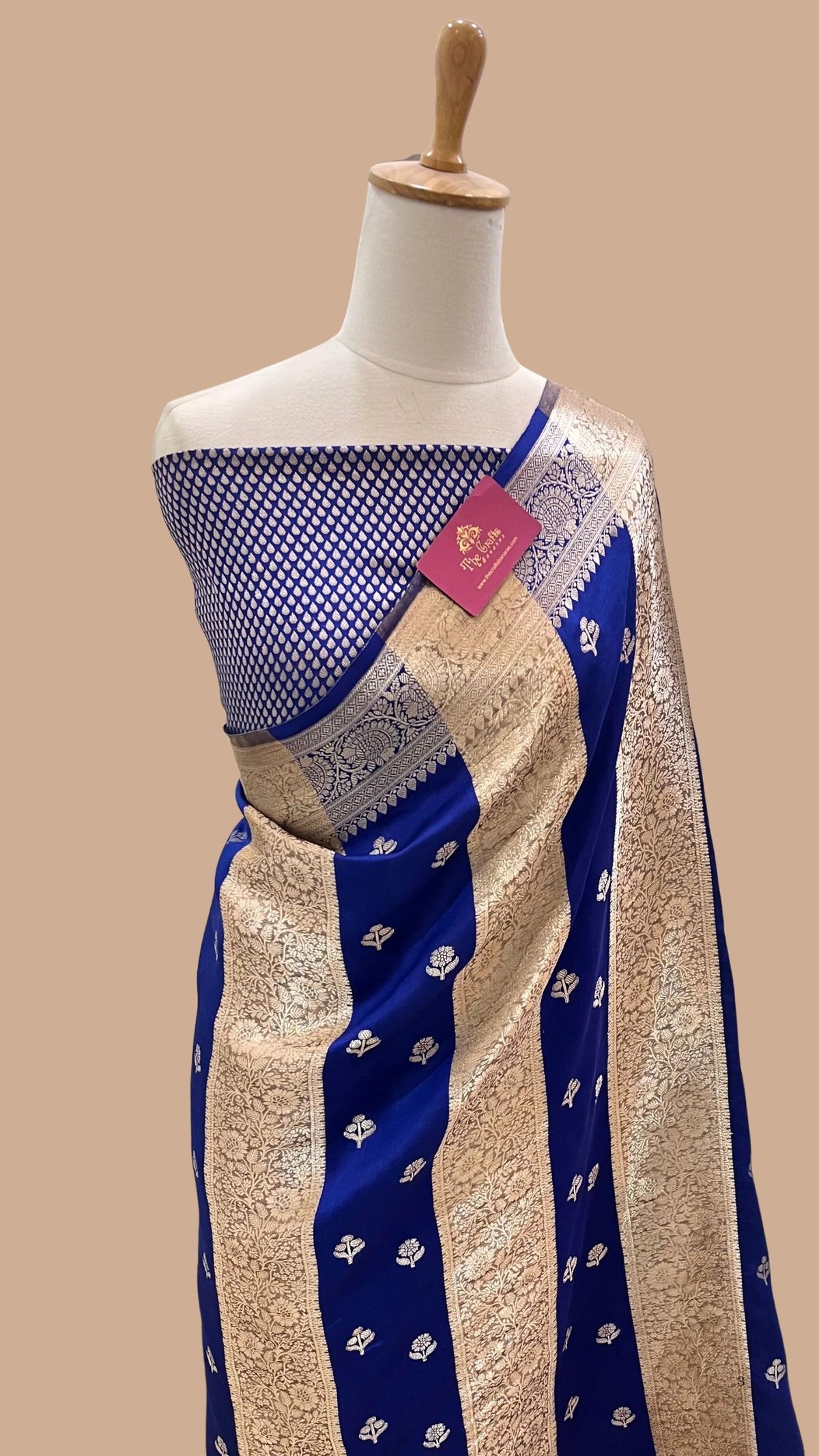 Pure Chiniya Tissue Silk Banarasi Saree