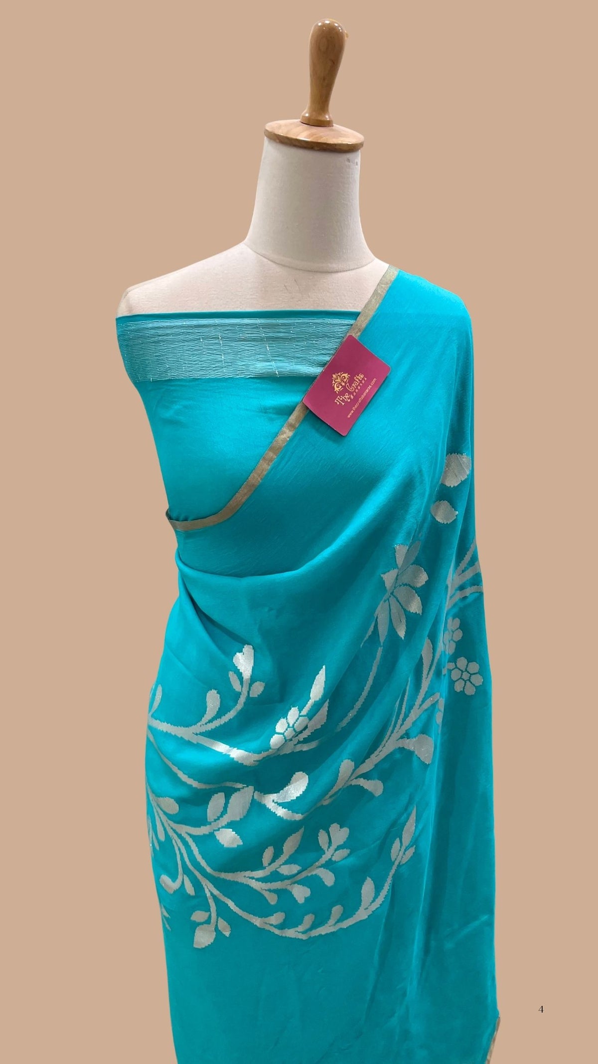 Pure Munga Silk Handloom Banarasi Saree