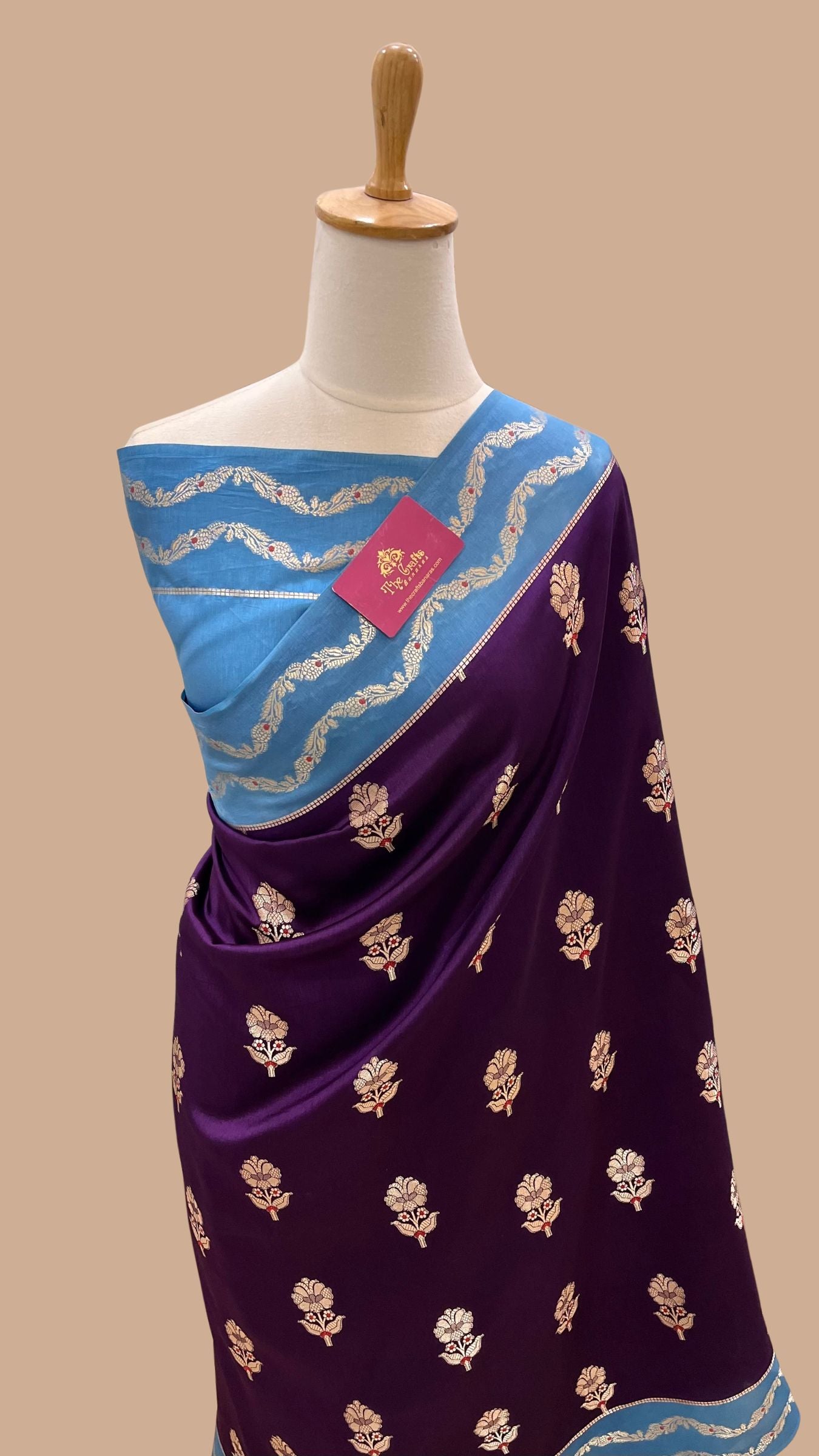 Pure Mango Silk Banarasi Saree