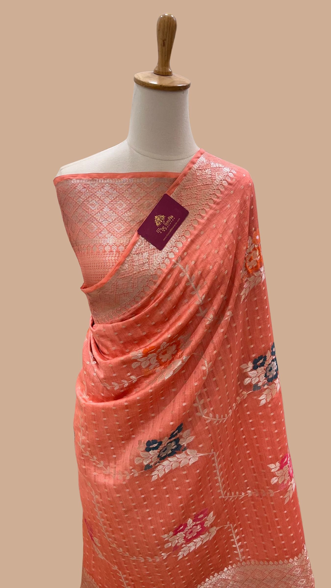 Pure Chiniya Silk Banarasi Saree