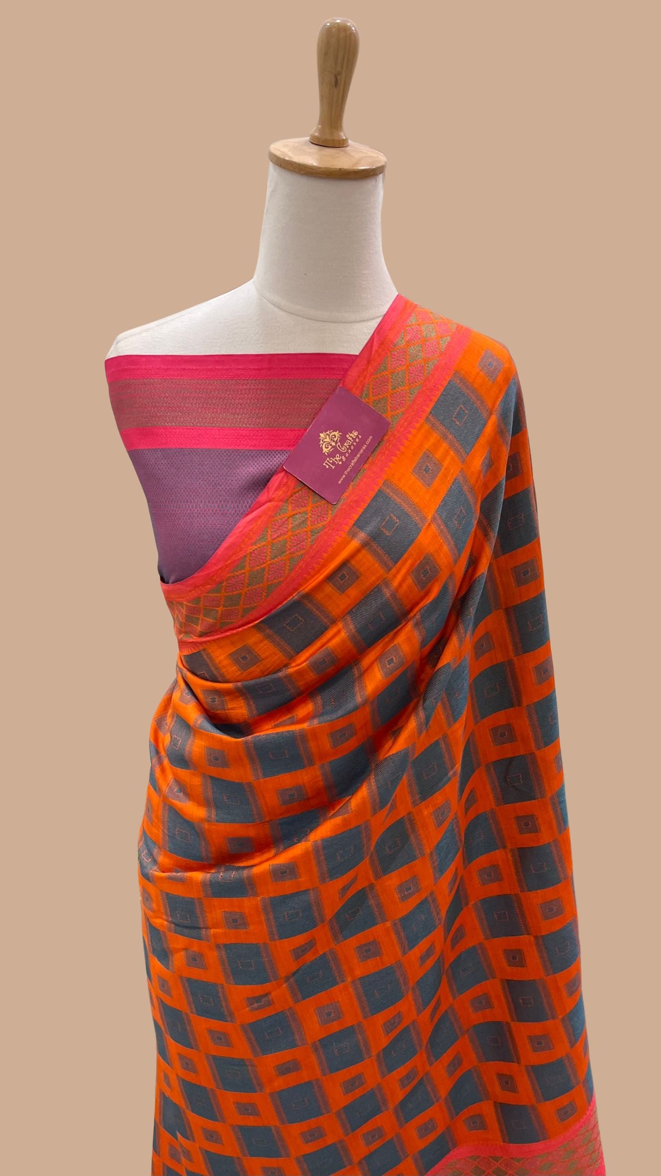 Pure Chiniya Silk Banarasi Saree