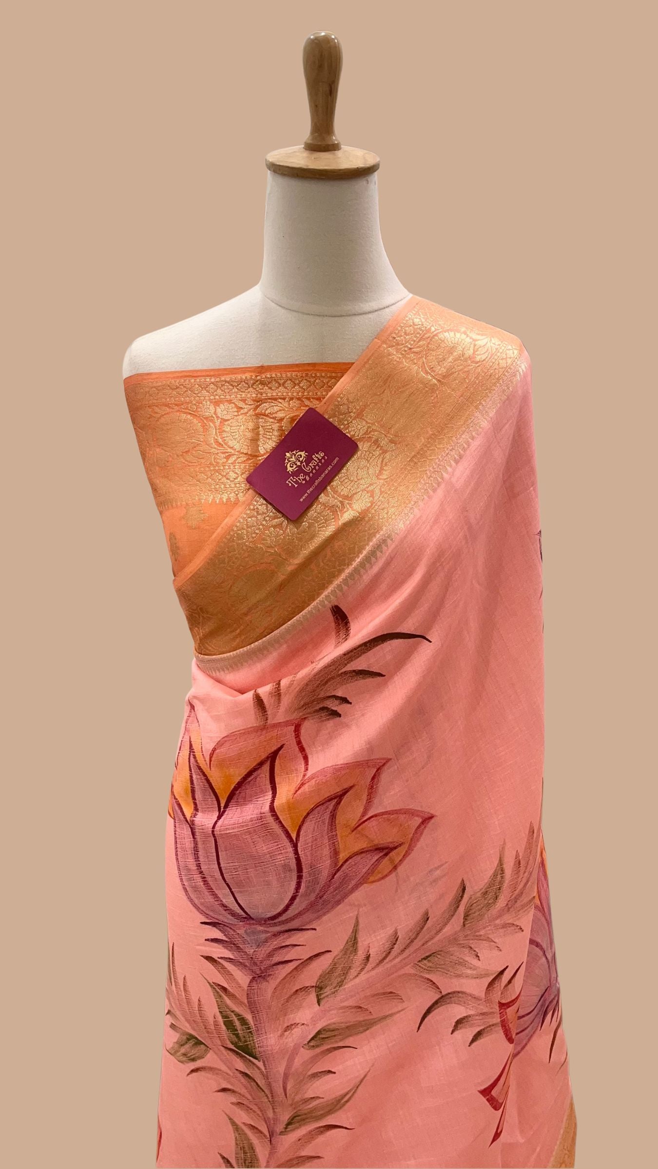 Pure Chiniya Silk Banarasi Saree