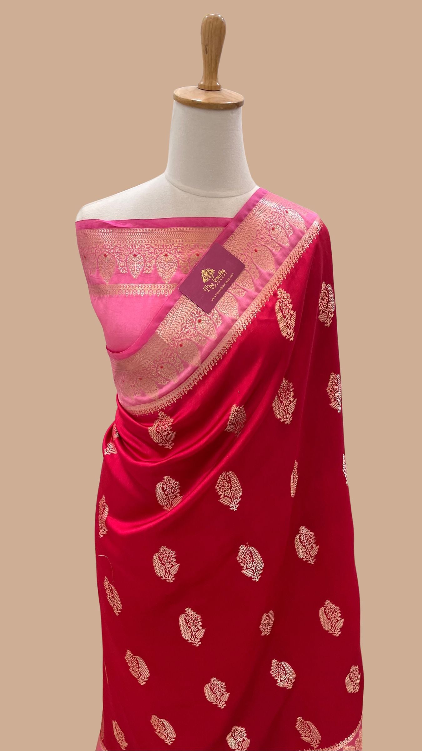 Pure Mango Silk Banarasi Saree