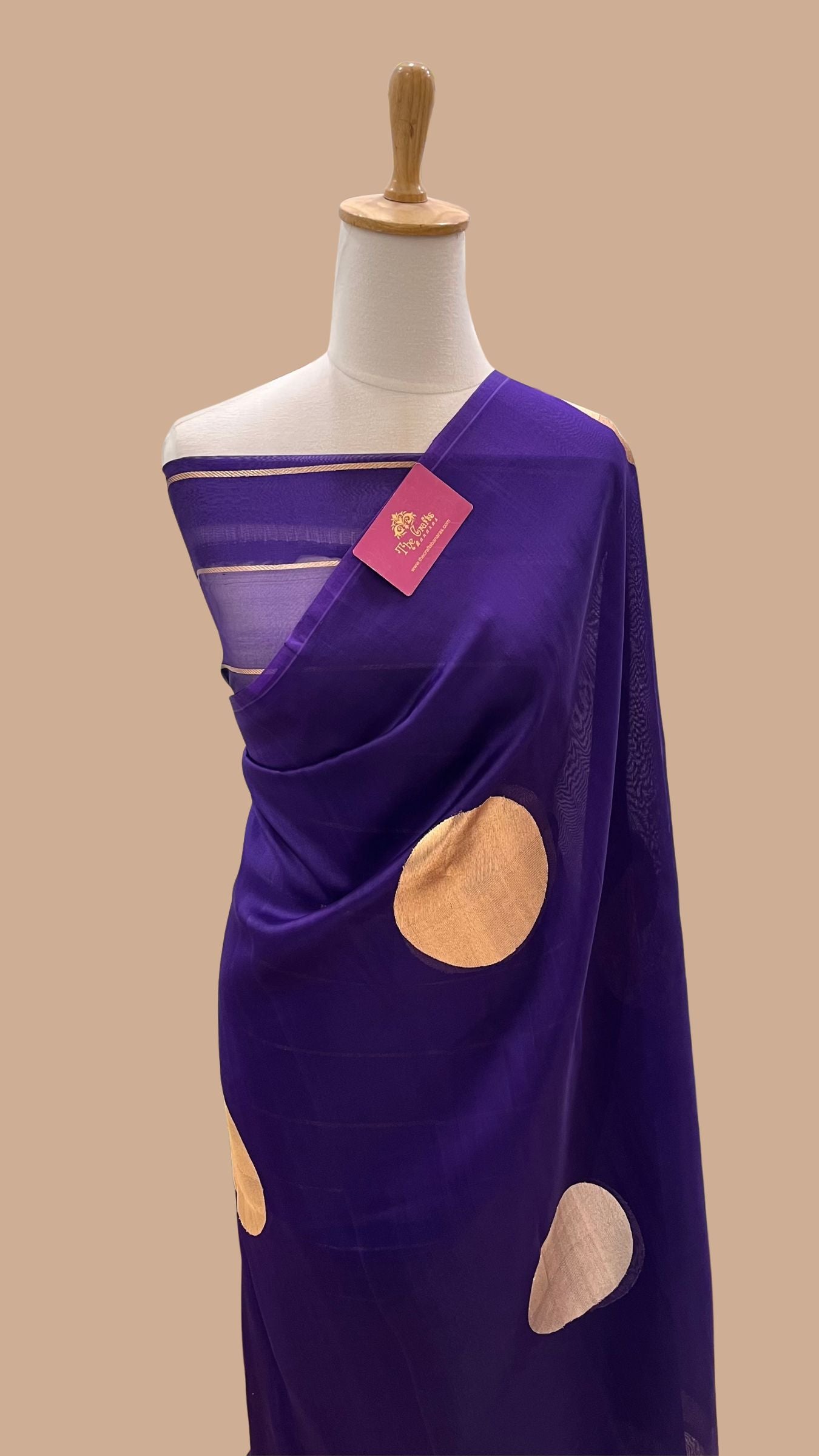 Pure Kora Silk Handloom Banarasi Saree