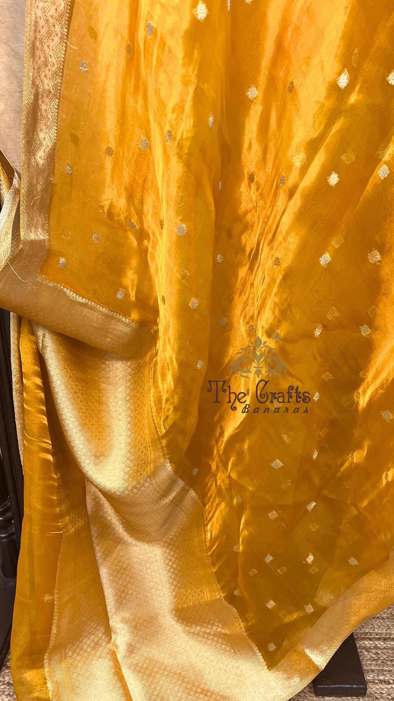 Pure Kora Silk Handloom Banarasi Saree